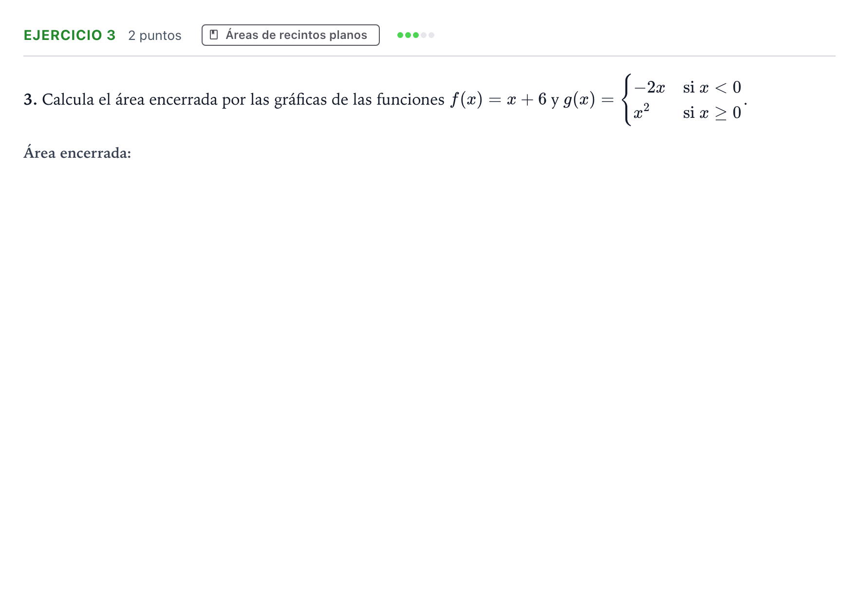 Enunciado: Problema 3 · Matemáticas II PAU Aragón Extraordinaria 2024
