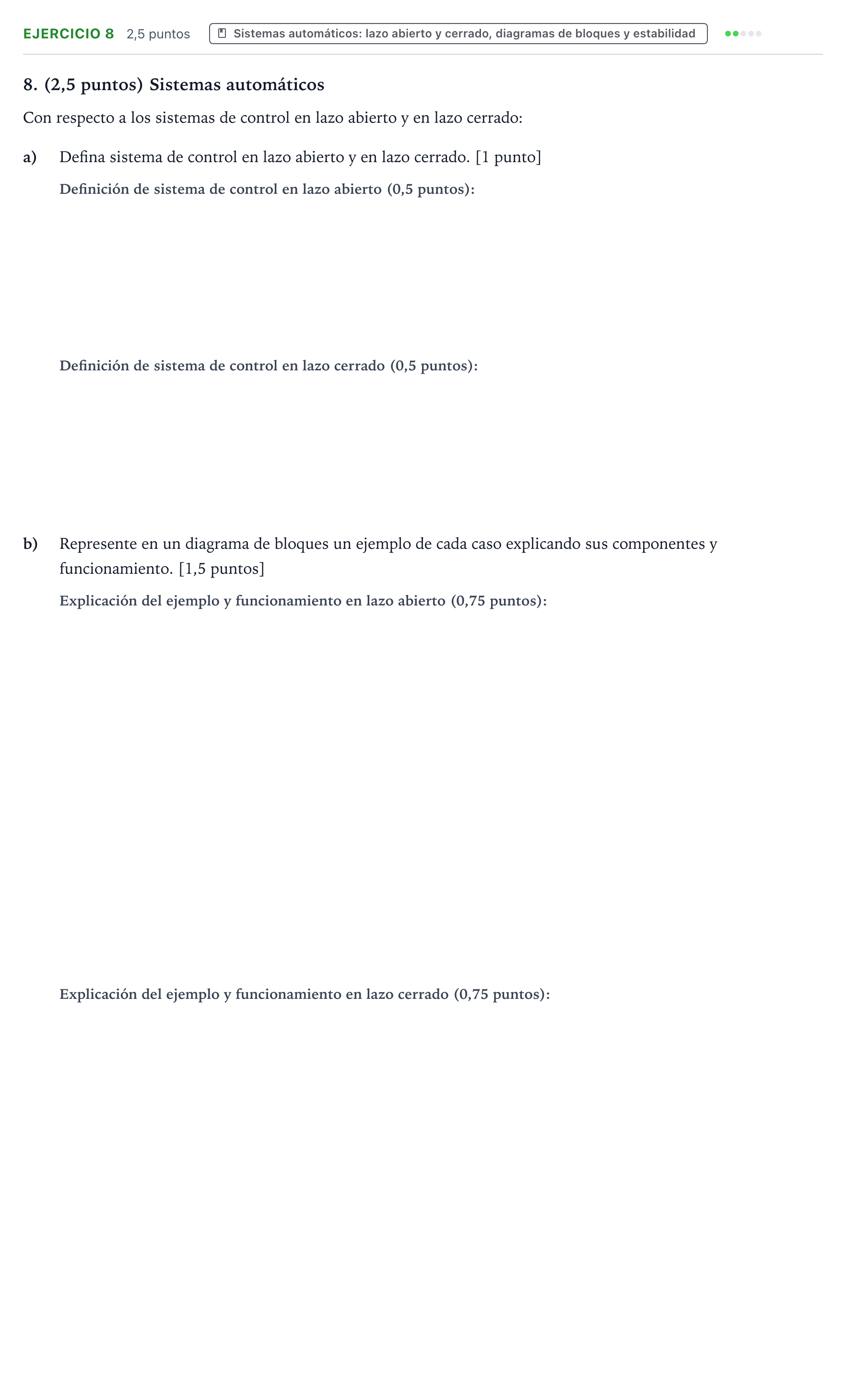 Enunciado: Problema 8 · Tecnología e Ingeniería II PAU Aragón Extraordinaria 2024