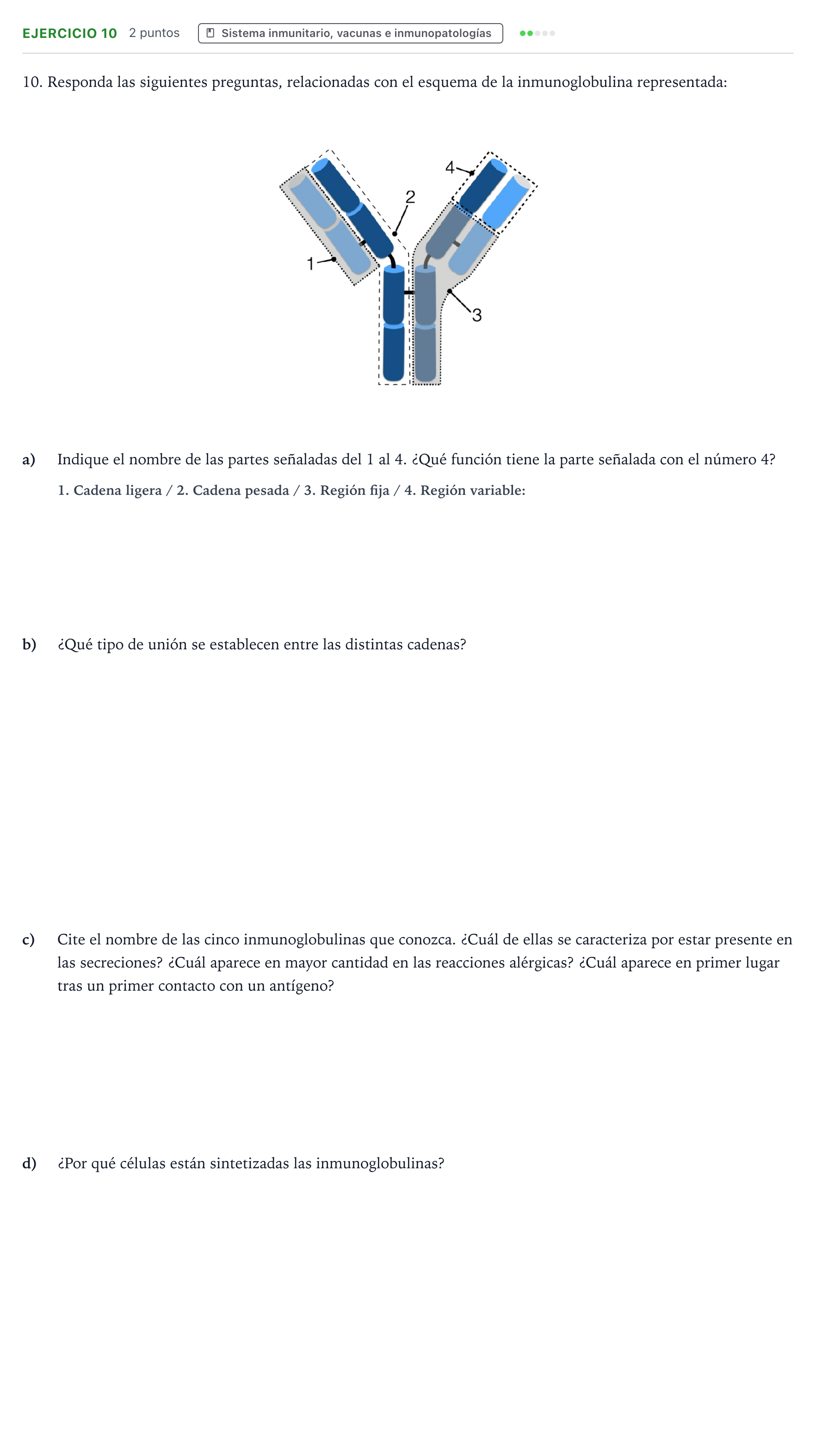 Enunciado: Problema 10 · Biología PAU Aragón Extraordinaria 2023