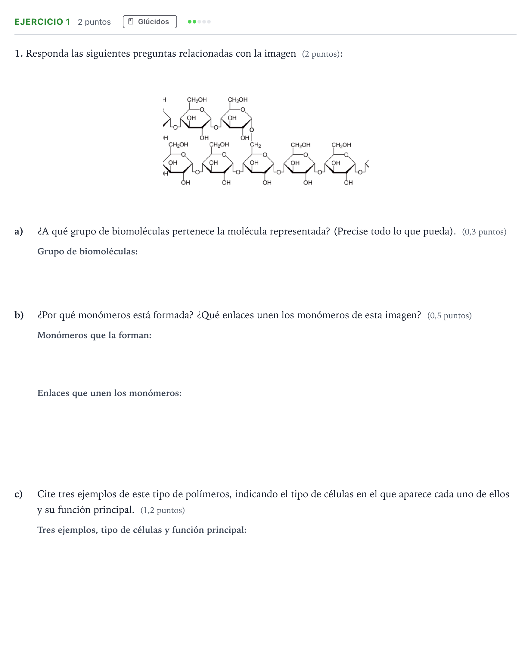 Enunciado: Problema 1 · Biología PAU Aragón Extraordinaria 2023