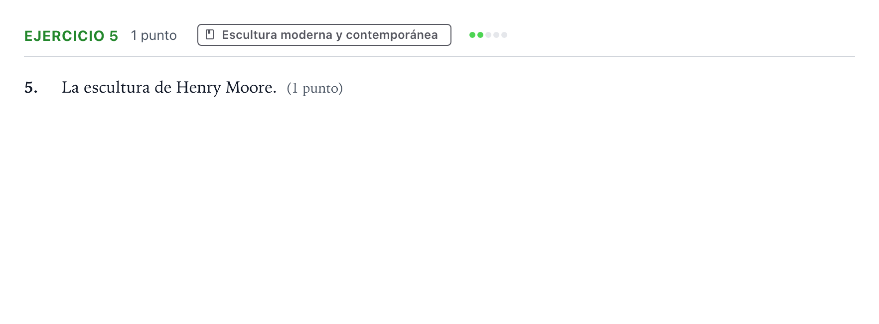 Enunciado: Problema 5 · Fundamentos Artísticos PAU Aragón Extraordinaria 2023