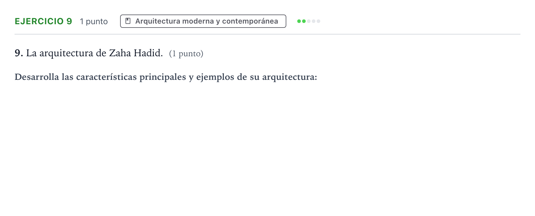 Enunciado: Problema 9 · Fundamentos Artísticos PAU Aragón Extraordinaria 2023