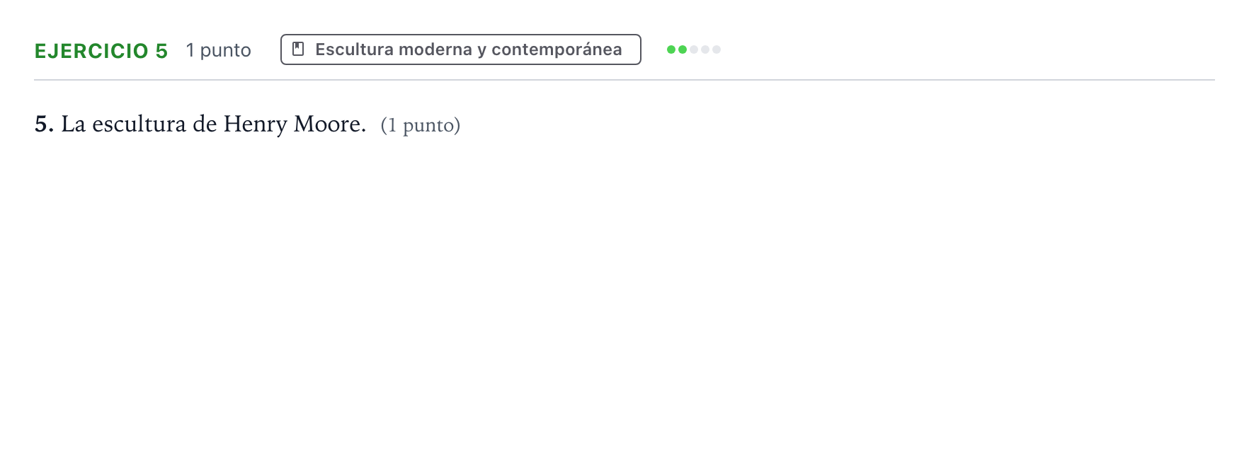 Enunciado: Problema 5 · Fundamentos Artísticos PAU Aragón Extraordinaria 2022