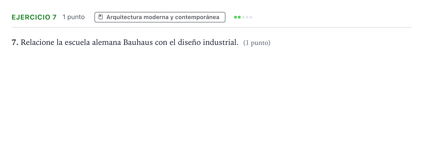 Enunciado: Problema 7 · Fundamentos Artísticos PAU Aragón Extraordinaria 2022
