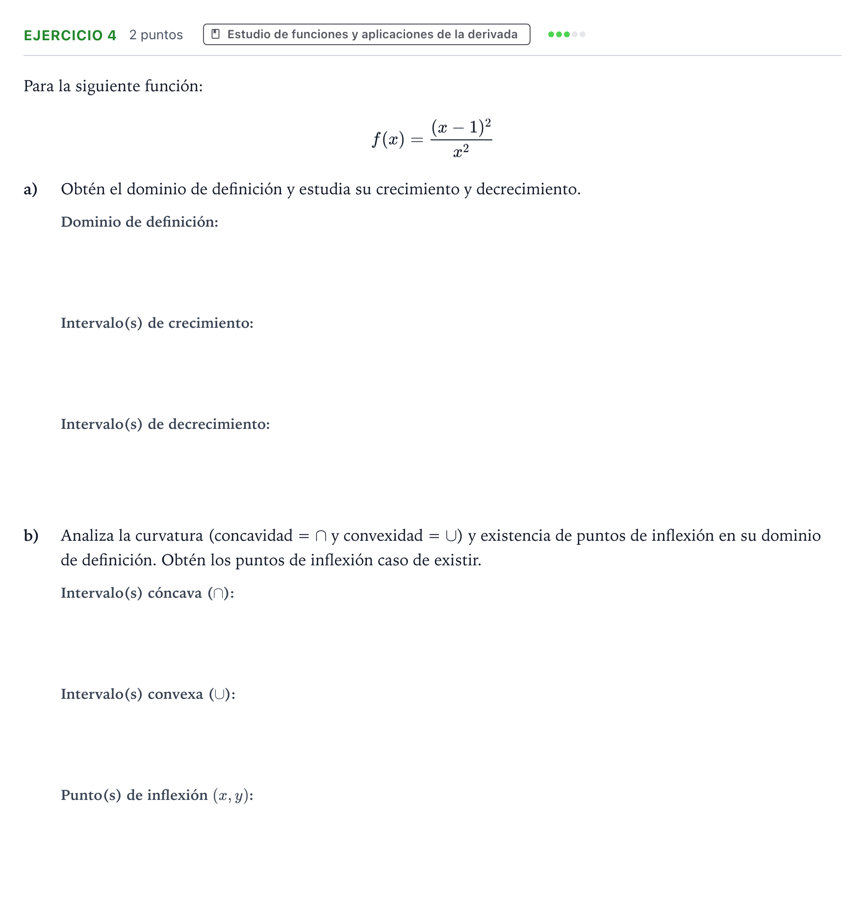 Enunciado: Problema 4 · Matemáticas II PAU Aragón Ordinaria 2022