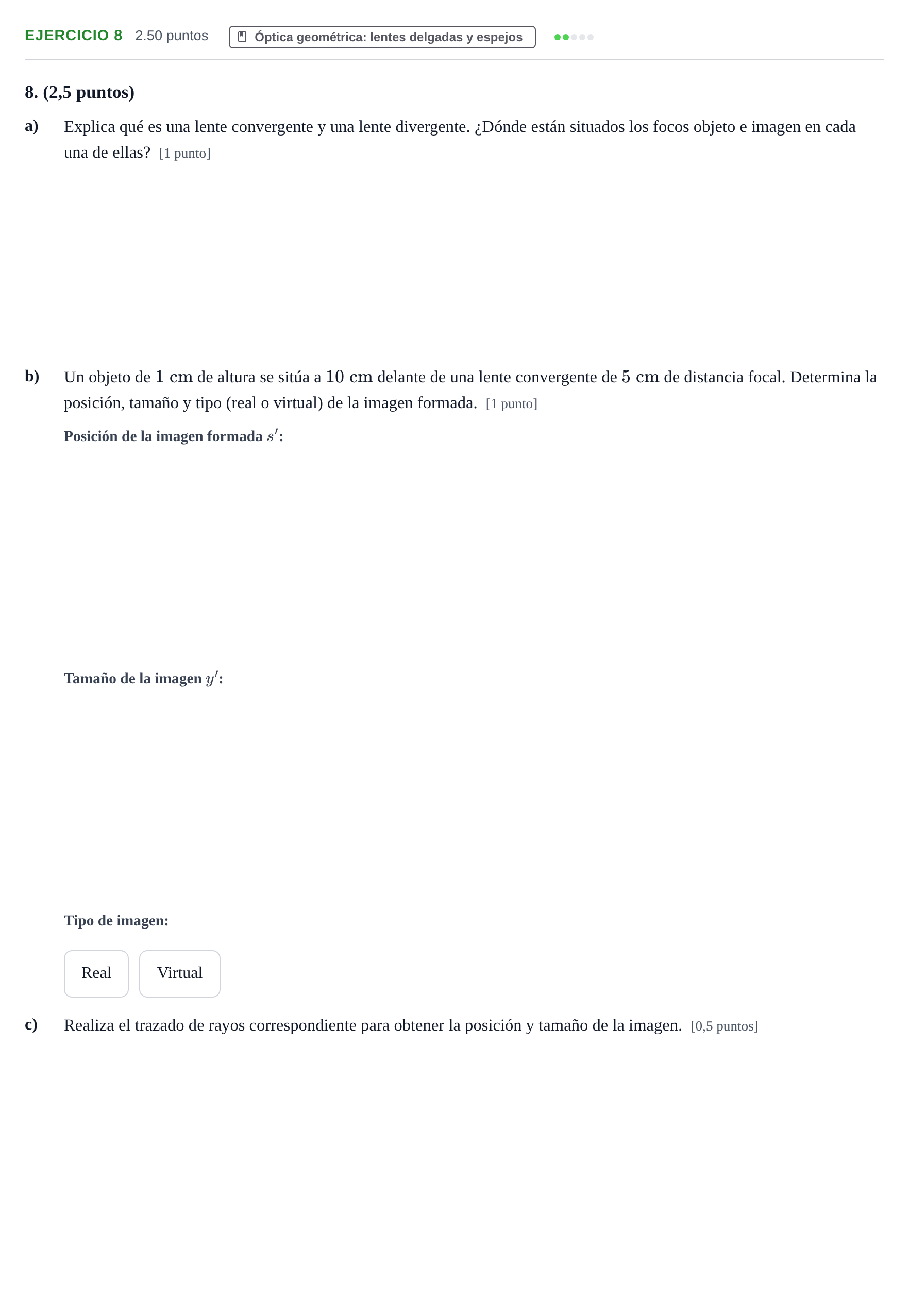 Enunciado: Problema 8 · Física PAU Aragón Ordinaria 2021
