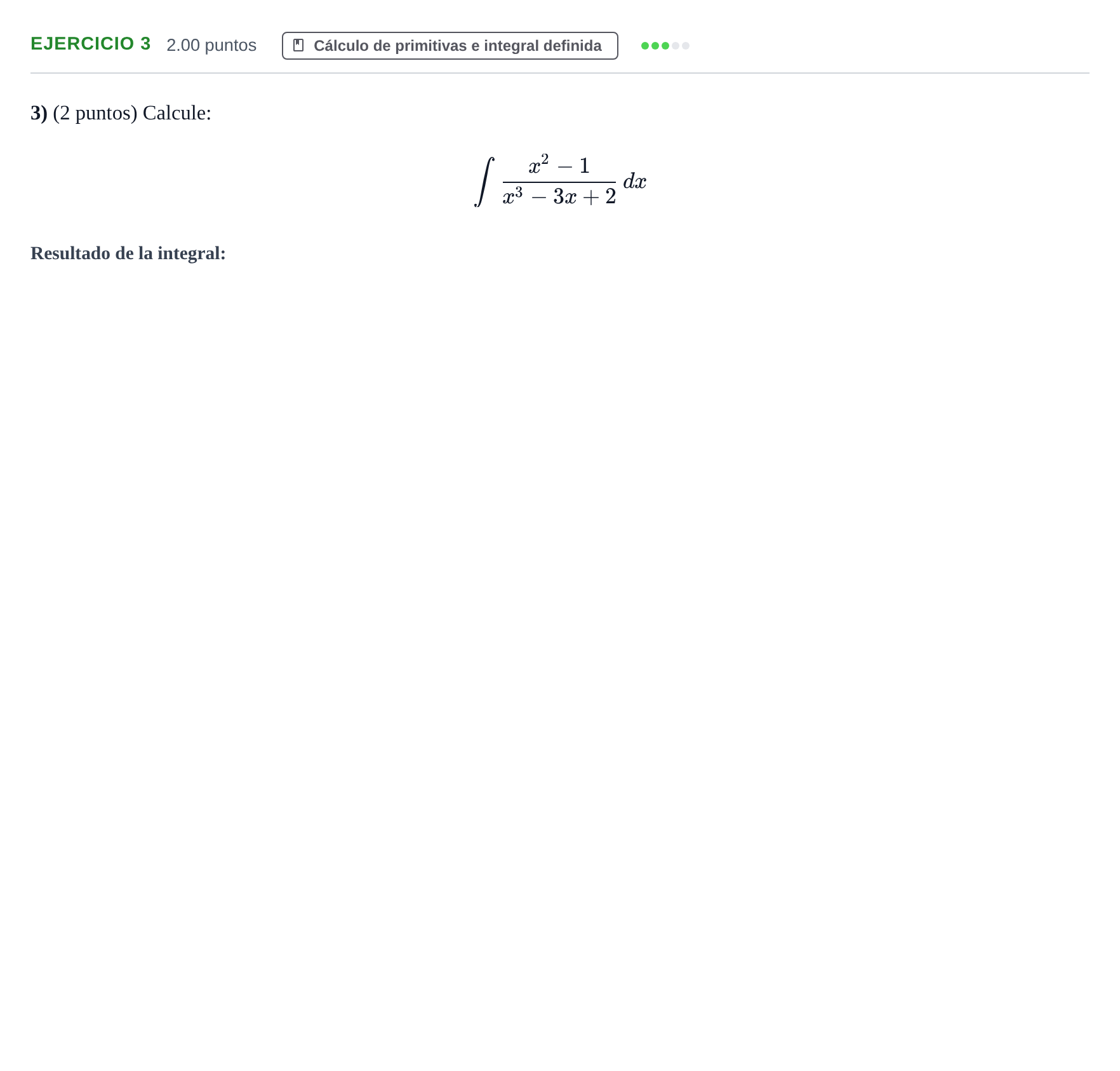Enunciado: Problema 3 · Matemáticas II PAU Aragón Ordinaria 2021