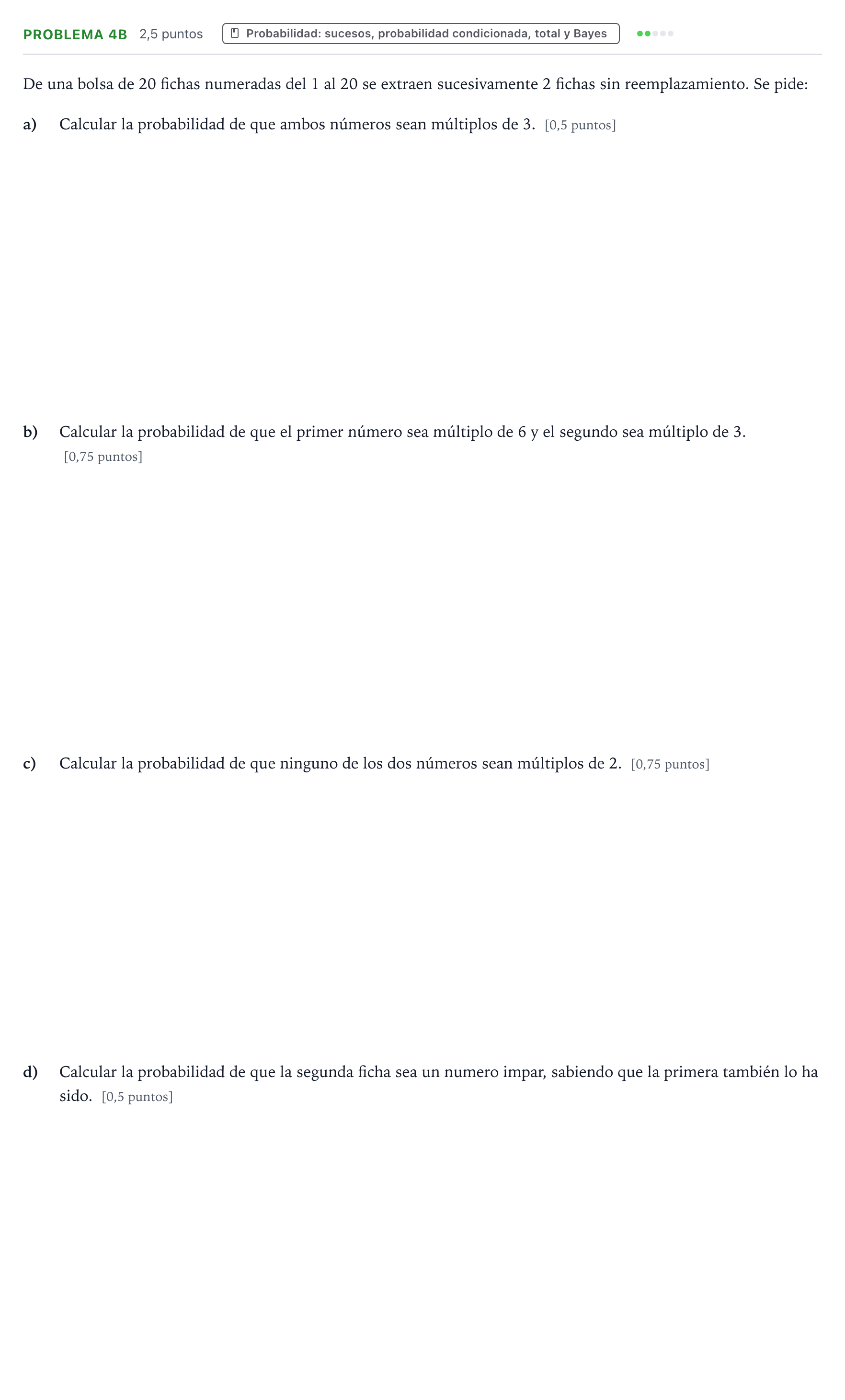 Enunciado: Problema 4B · Matemáticas II PAU Castilla y León Ordinaria 2026
