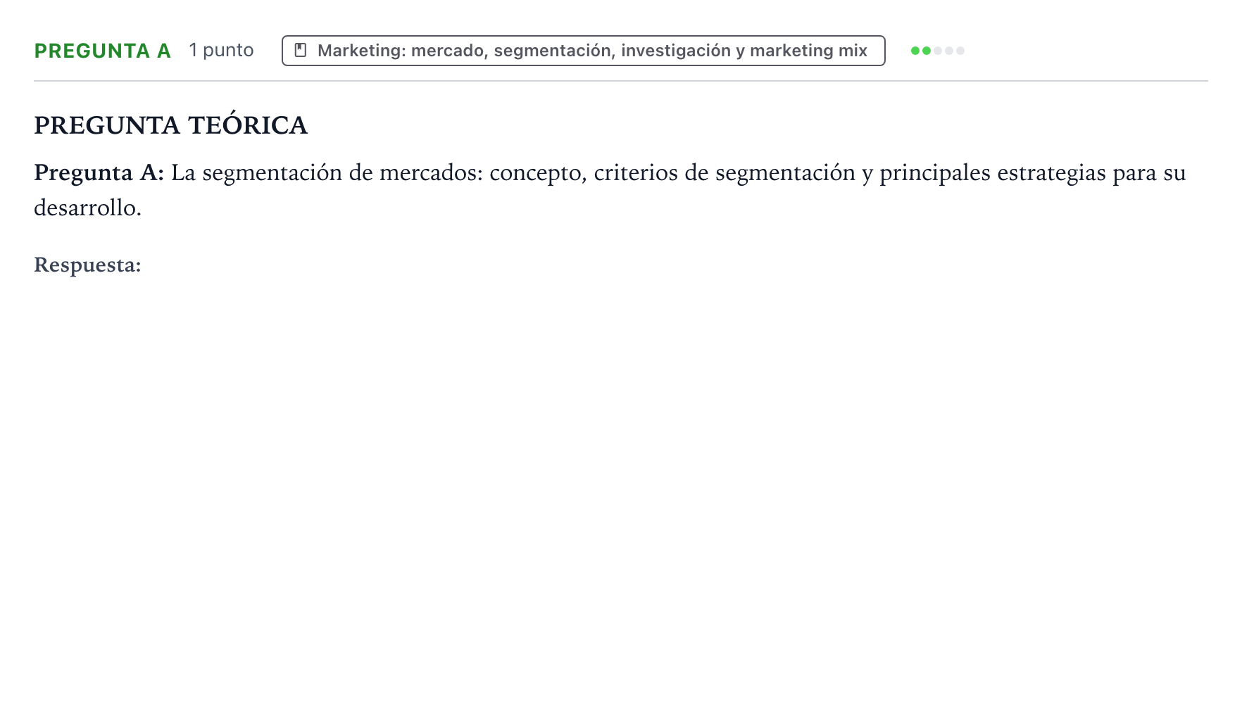 Enunciado: Pregunta A · Empresa y Diseño de Modelos de Negocio PAU Castilla y León Ordinaria 2025