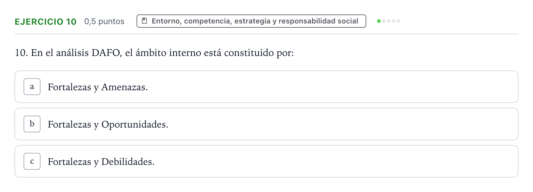 Enunciado: Problema 10 · Empresa y Diseño de Modelos de Negocio PAU Castilla y León Ordinaria 2025