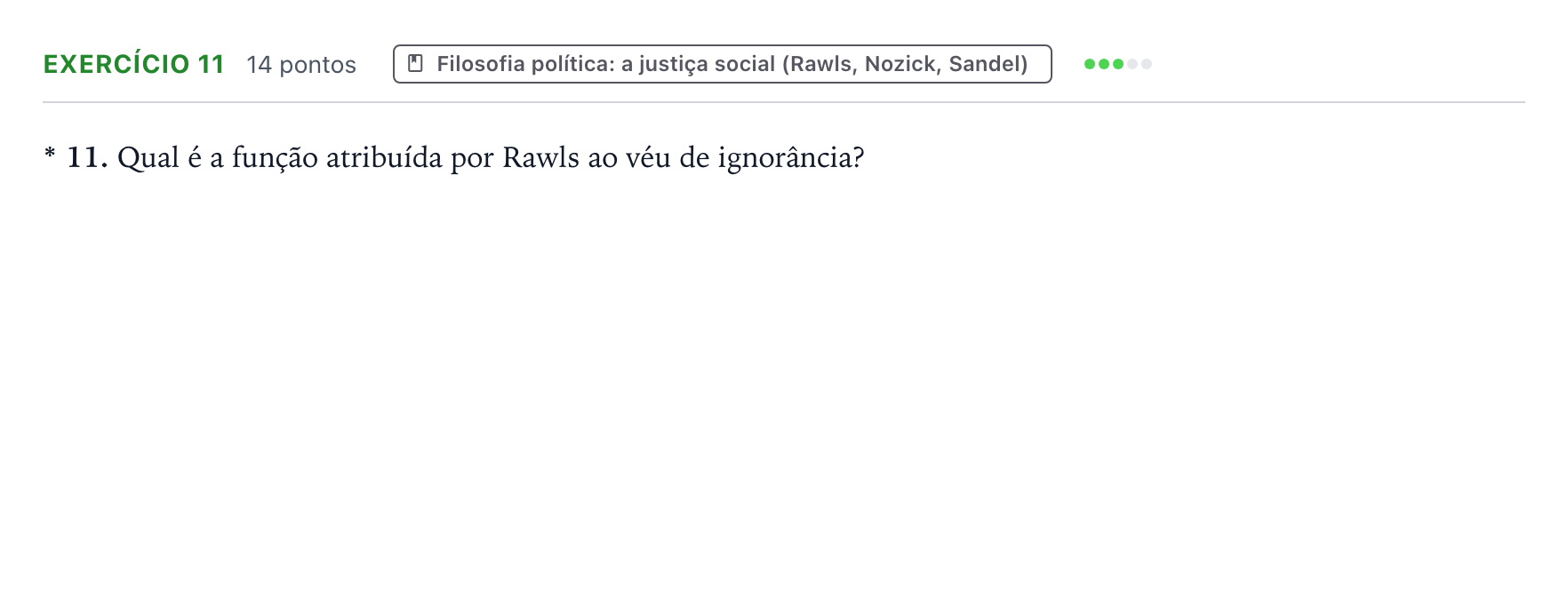 Enunciado: Exercício 11 · Exame Nacional Filosofia 2.ª fase 2025