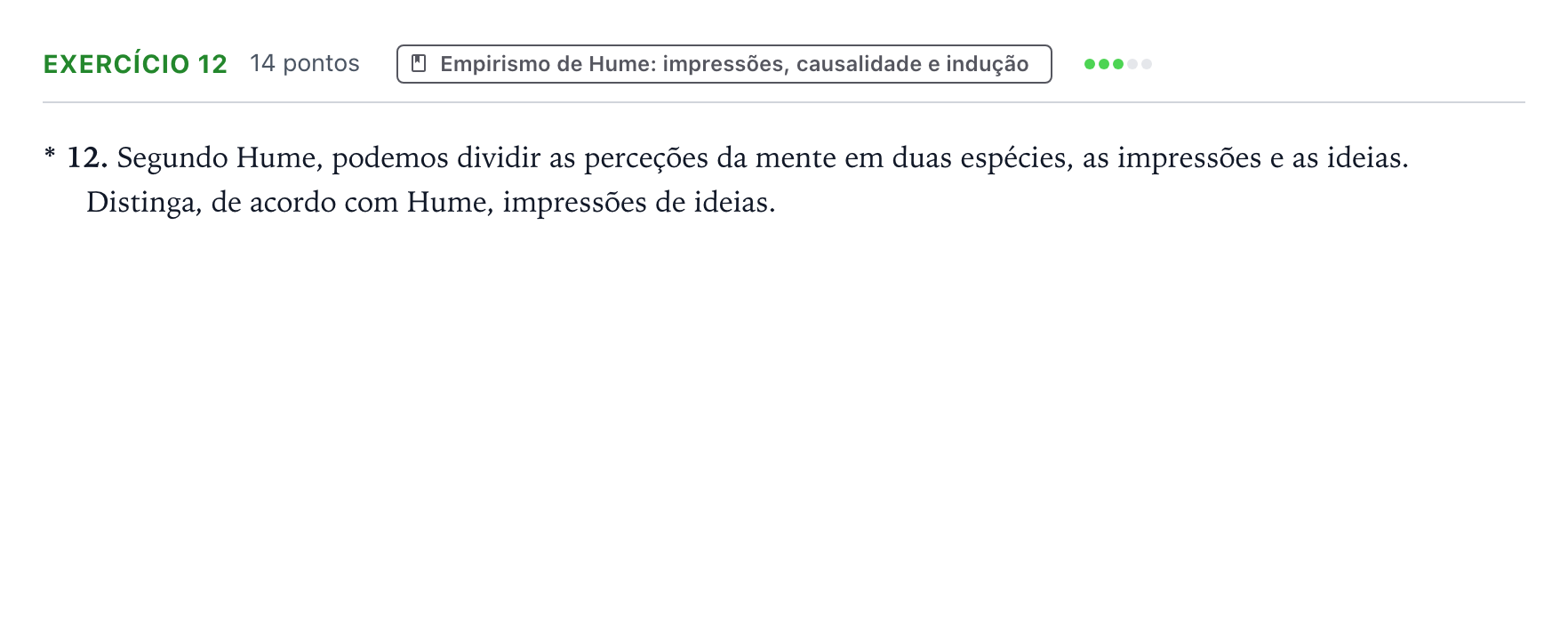 Enunciado: Exercício 12 · Exame Nacional Filosofia 2.ª fase 2025