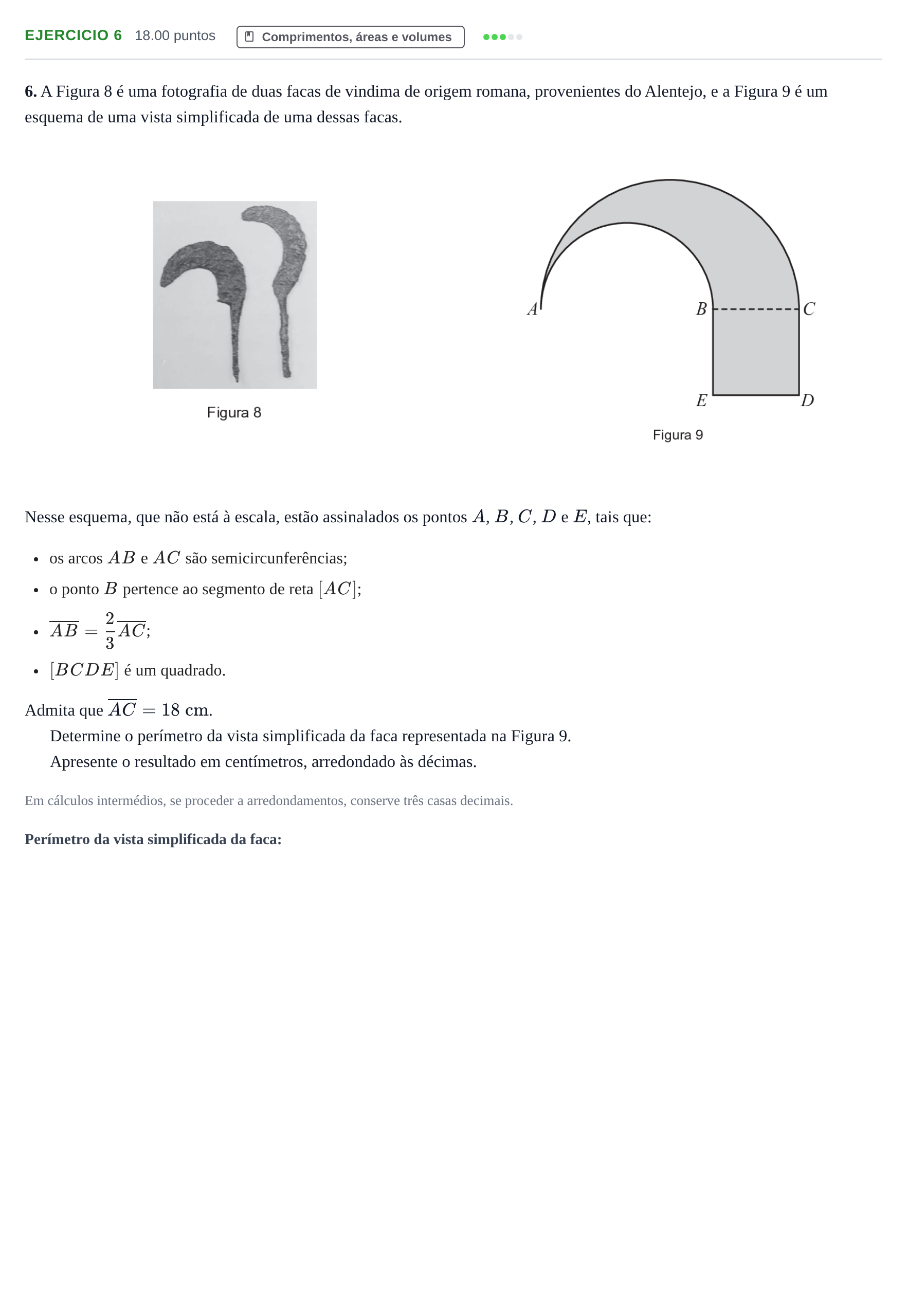Enunciado: Exercício 6 · Exame Nacional Matemática B Época especial 2025