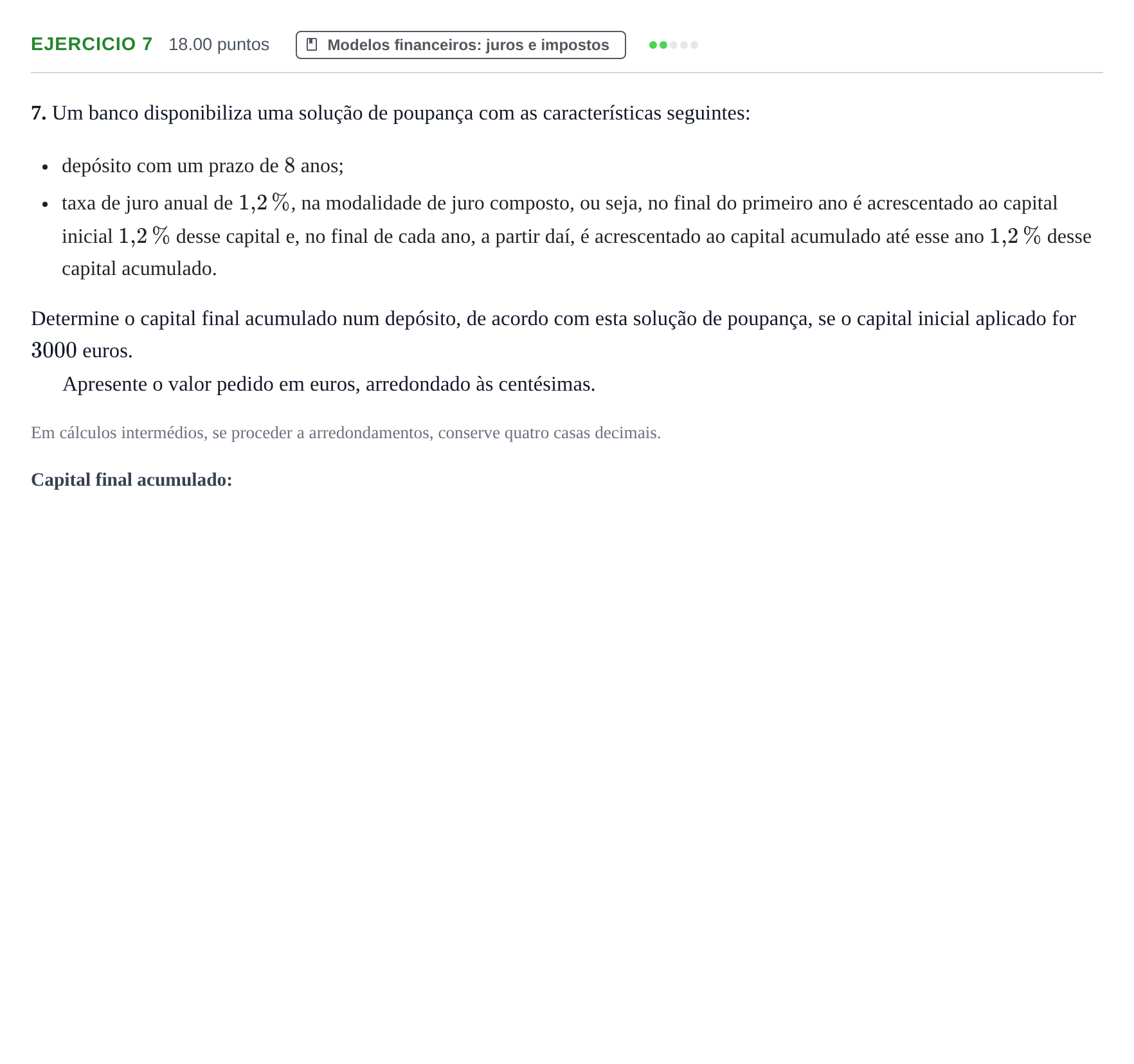Enunciado: Exercício 7 · Exame Nacional Matemática B Época especial 2025