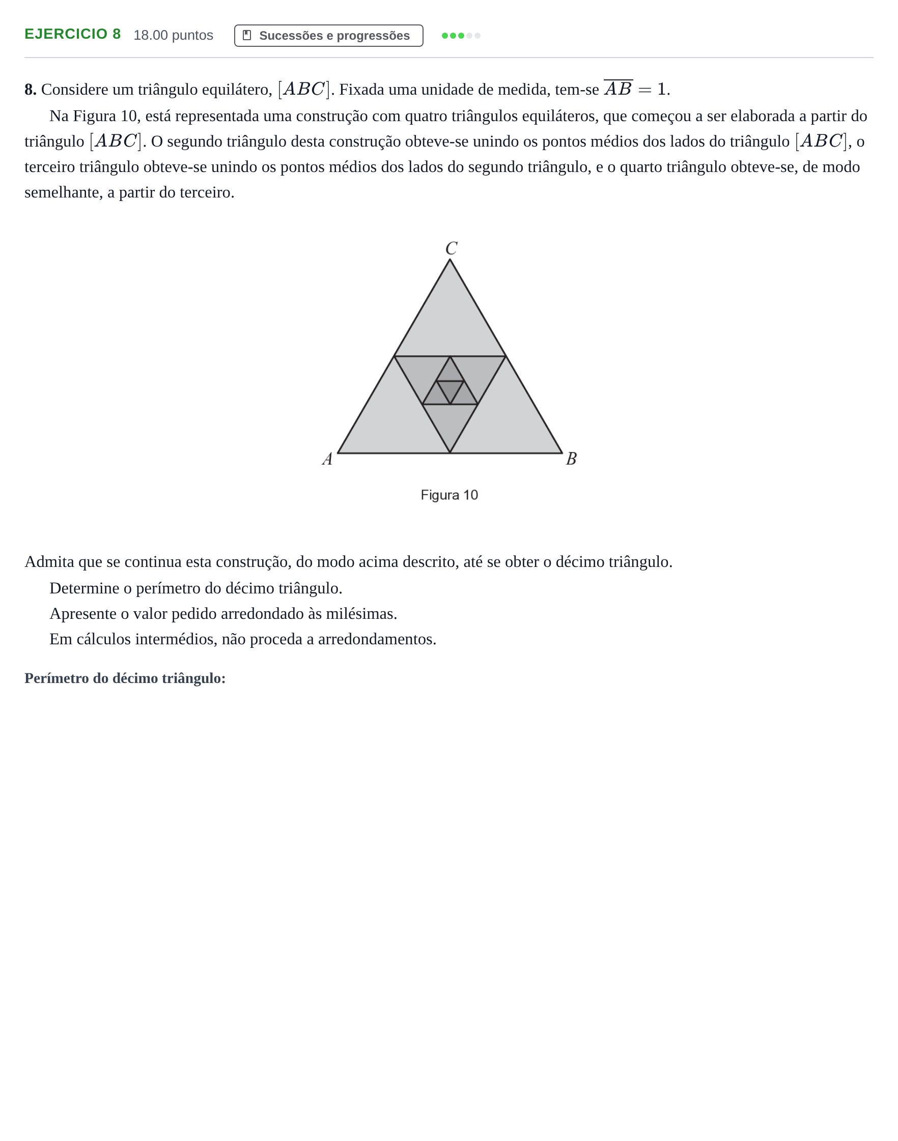 Enunciado: Exercício 8 · Exame Nacional Matemática B Época especial 2025
