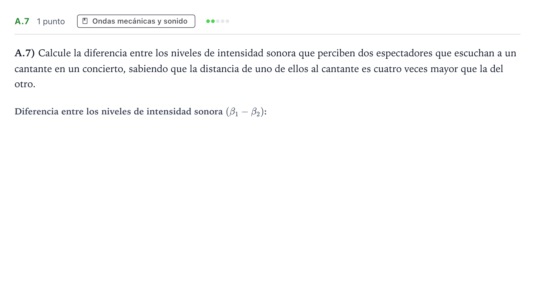 Enunciado: Ejercicio A.7 · Física PAU Castilla y León Extraordinaria 2024