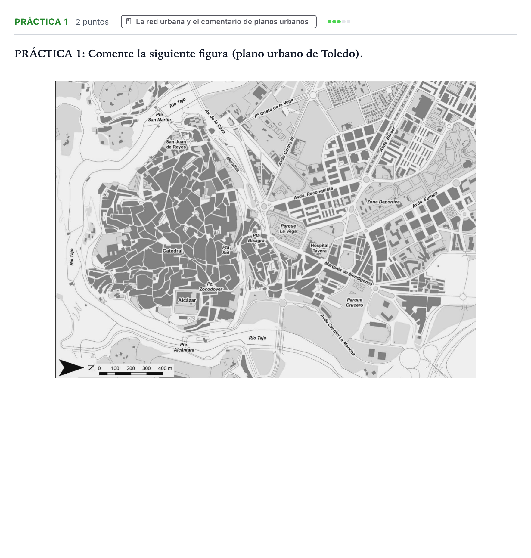 Enunciado: Ejercicio Práctica 1 · Geografía PAU Castilla y León Ordinaria 2024