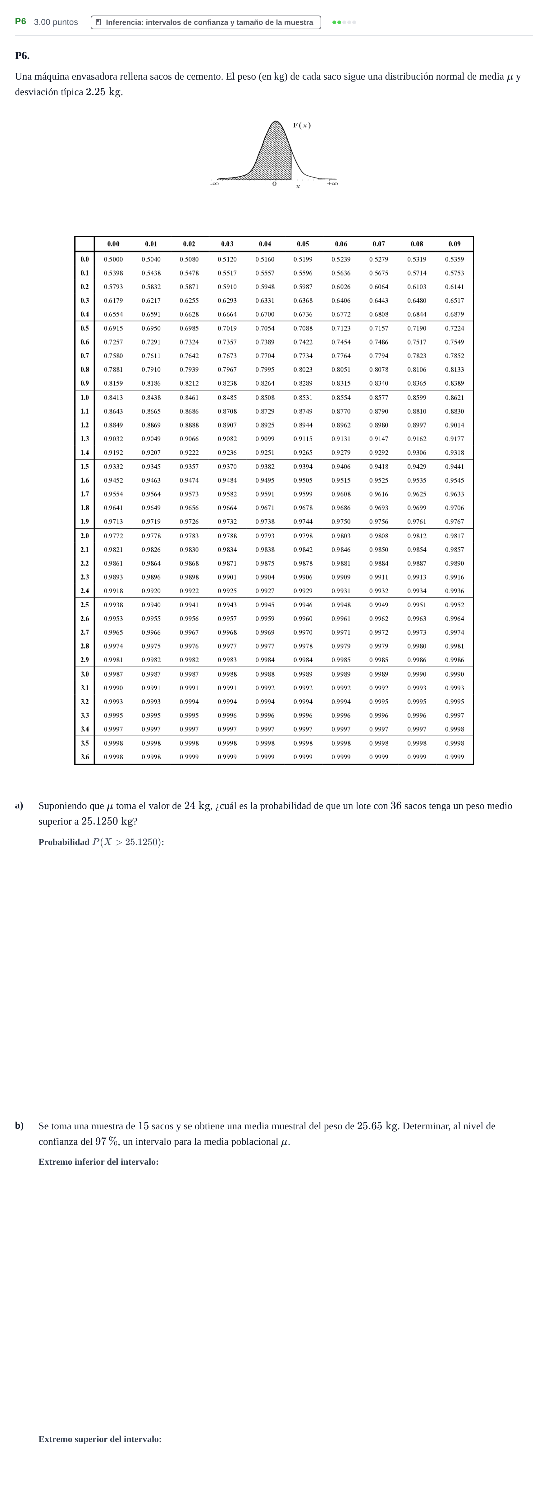 Enunciado: Ejercicio P6 · Matemáticas aplicadas a las Ciencias Sociales II PAU Castilla y León Extraordinaria 2024