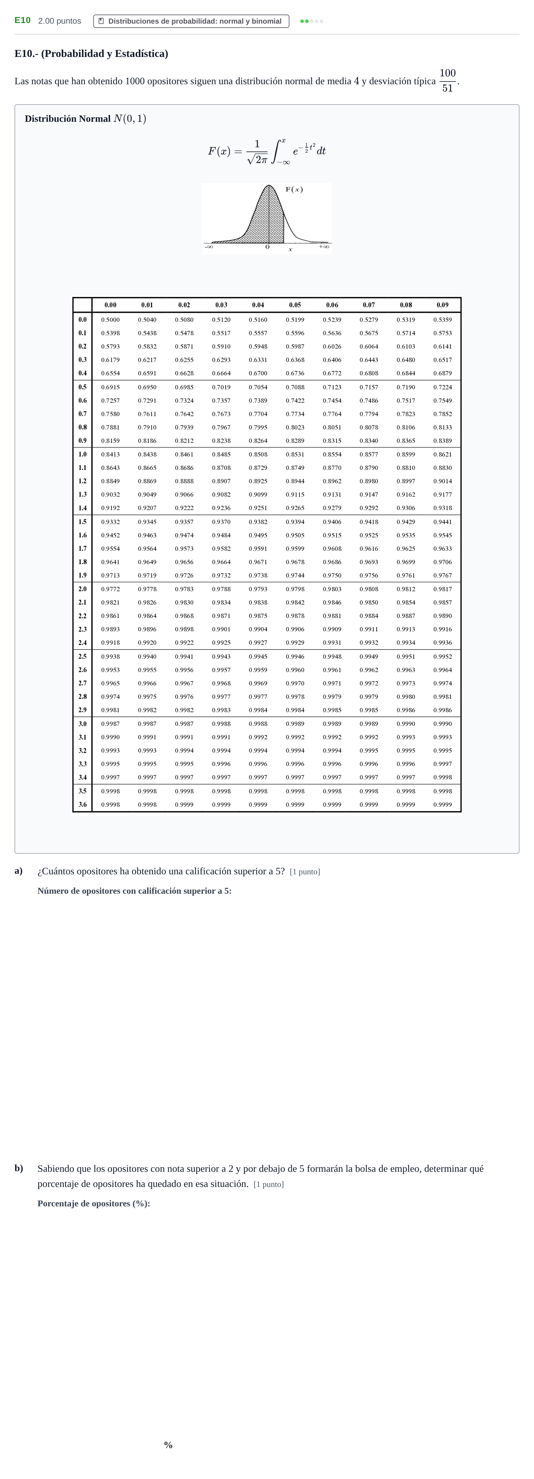 Enunciado: Ejercicio E10 · Matemáticas II PAU Castilla y León Ordinaria (Fase Mejora de Nota) 2024