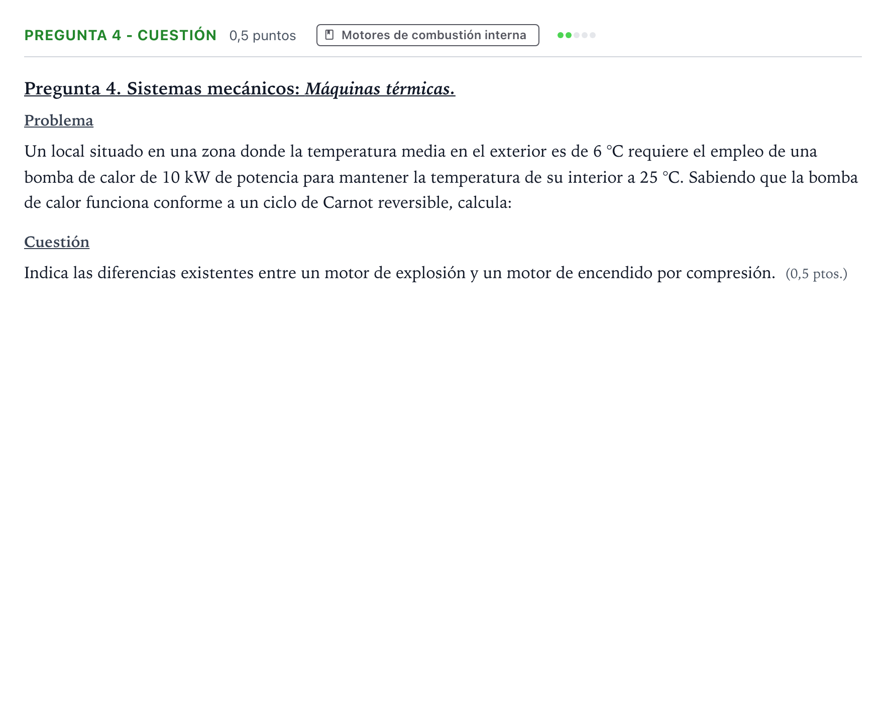Enunciado: Pregunta 4 - Cuestión · Tecnología e Ingeniería II PAU Castilla y León Ordinaria 2024