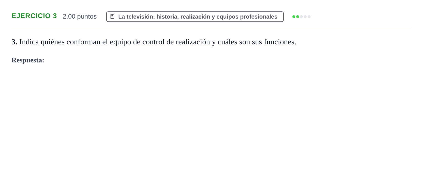 Enunciado: Problema 3 · Cultura Audiovisual II PAU Castilla y León Extraordinaria 2023