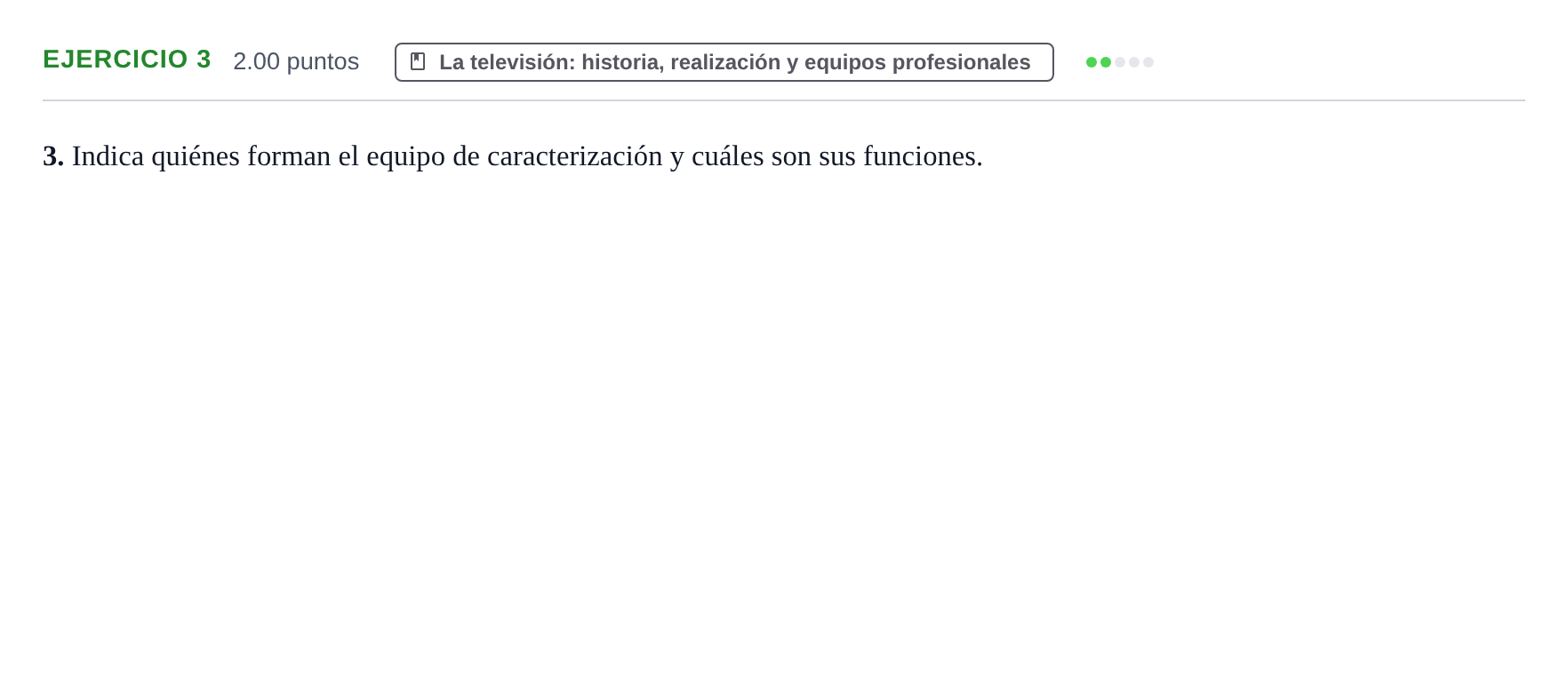 Enunciado: Problema 3 · Cultura Audiovisual II PAU Castilla y León Ordinaria 2023