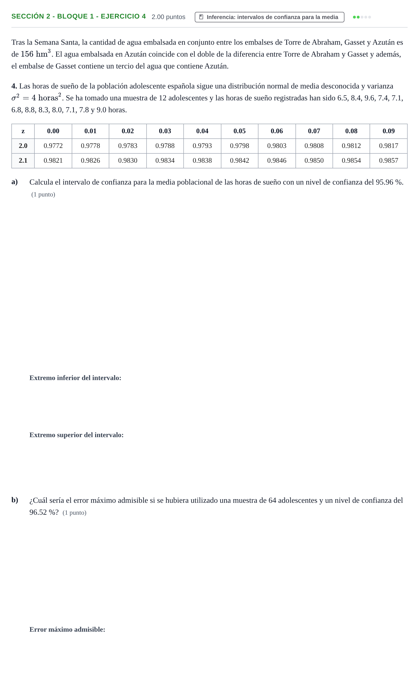 Enunciado: Ejercicio Sección 2 - Bloque 1 - Ejercicio 4 · Matemáticas aplicadas a las Ciencias Sociales II PAU Castilla-La Mancha Extraordinaria 2024