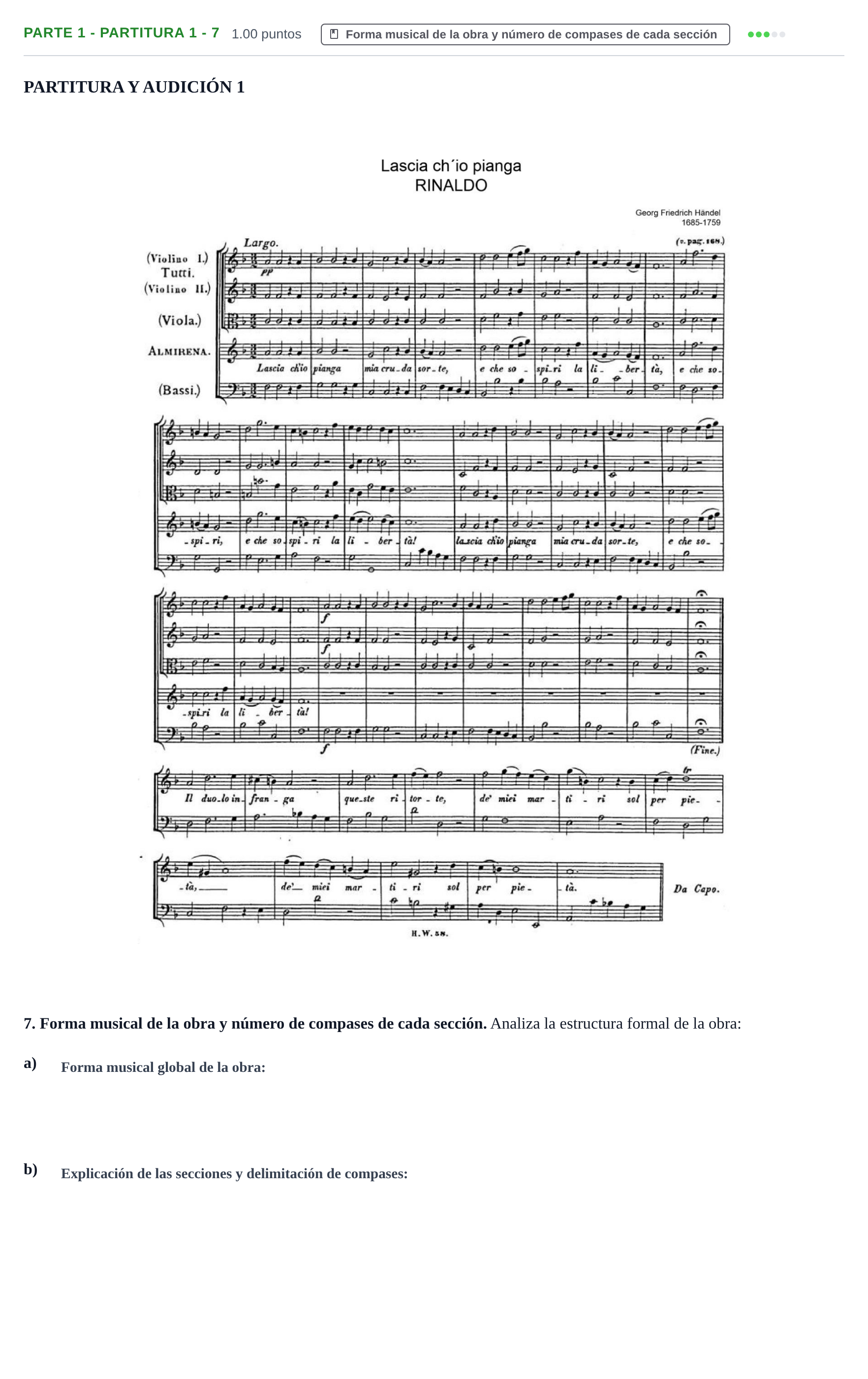 Enunciado: Ejercicio Parte 1 - Partitura 1 - 7 · Análisis Musical II PAU Castilla-La Mancha Ordinaria 2024