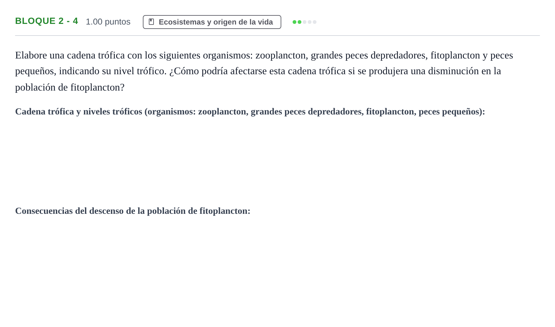 Enunciado: Bloque 2 - 4 · Ciencias Generales PAU Castilla-La Mancha Extraordinaria 2024