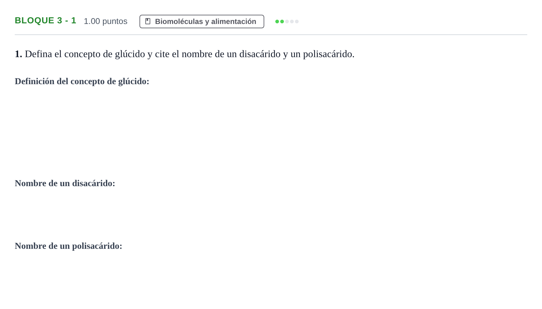 Enunciado: Bloque 3 - 1 · Ciencias Generales PAU Castilla-La Mancha Extraordinaria 2024