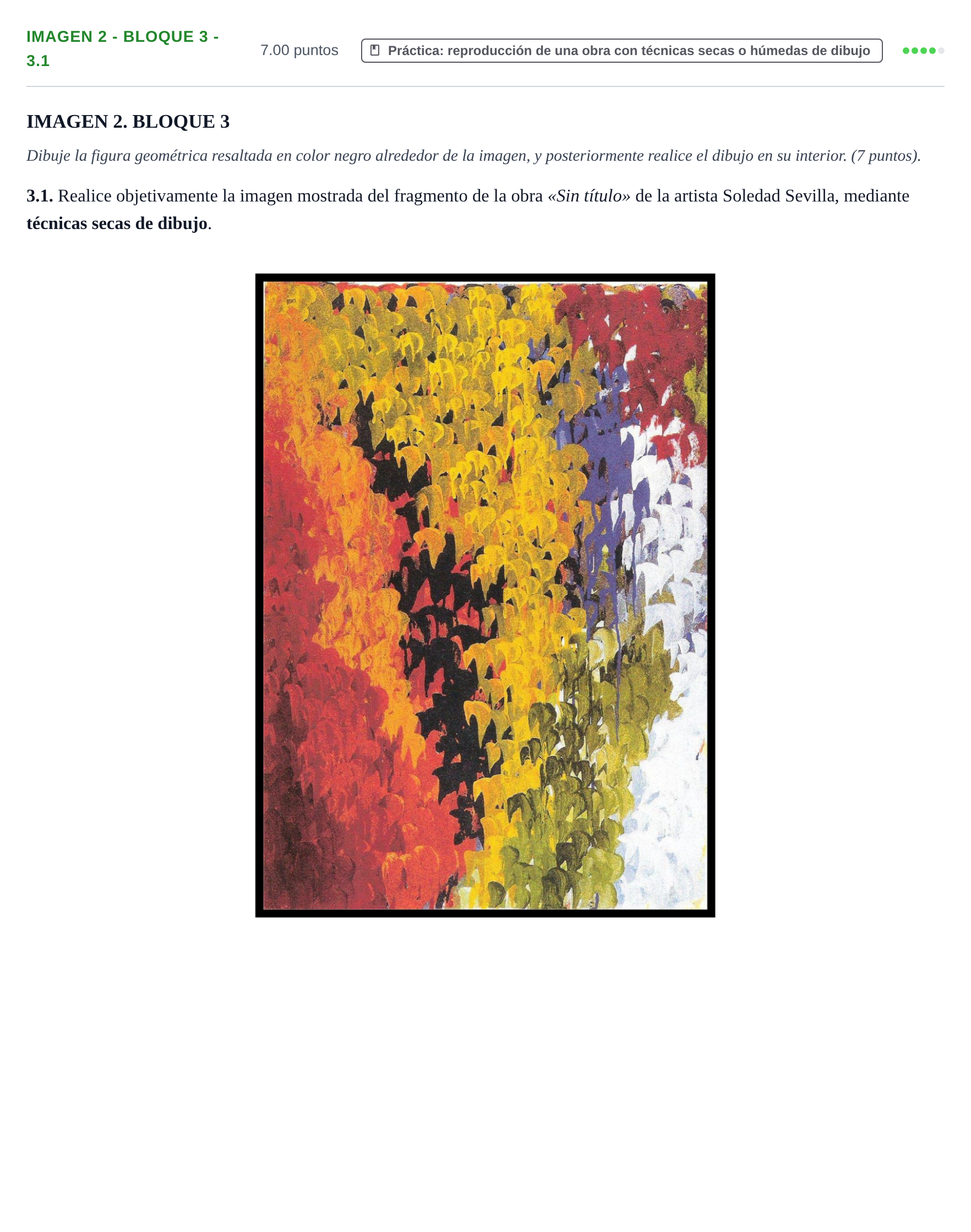 Enunciado: Ejercicio Imagen 2 - Bloque 3 - 3.1 · Técnicas de Expresión Gráfico-Plástica PAU Castilla-La Mancha Ordinaria 2024