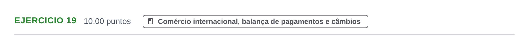 Enunciado: Exercício 19 · Exame Nacional Economia A Época especial 2024