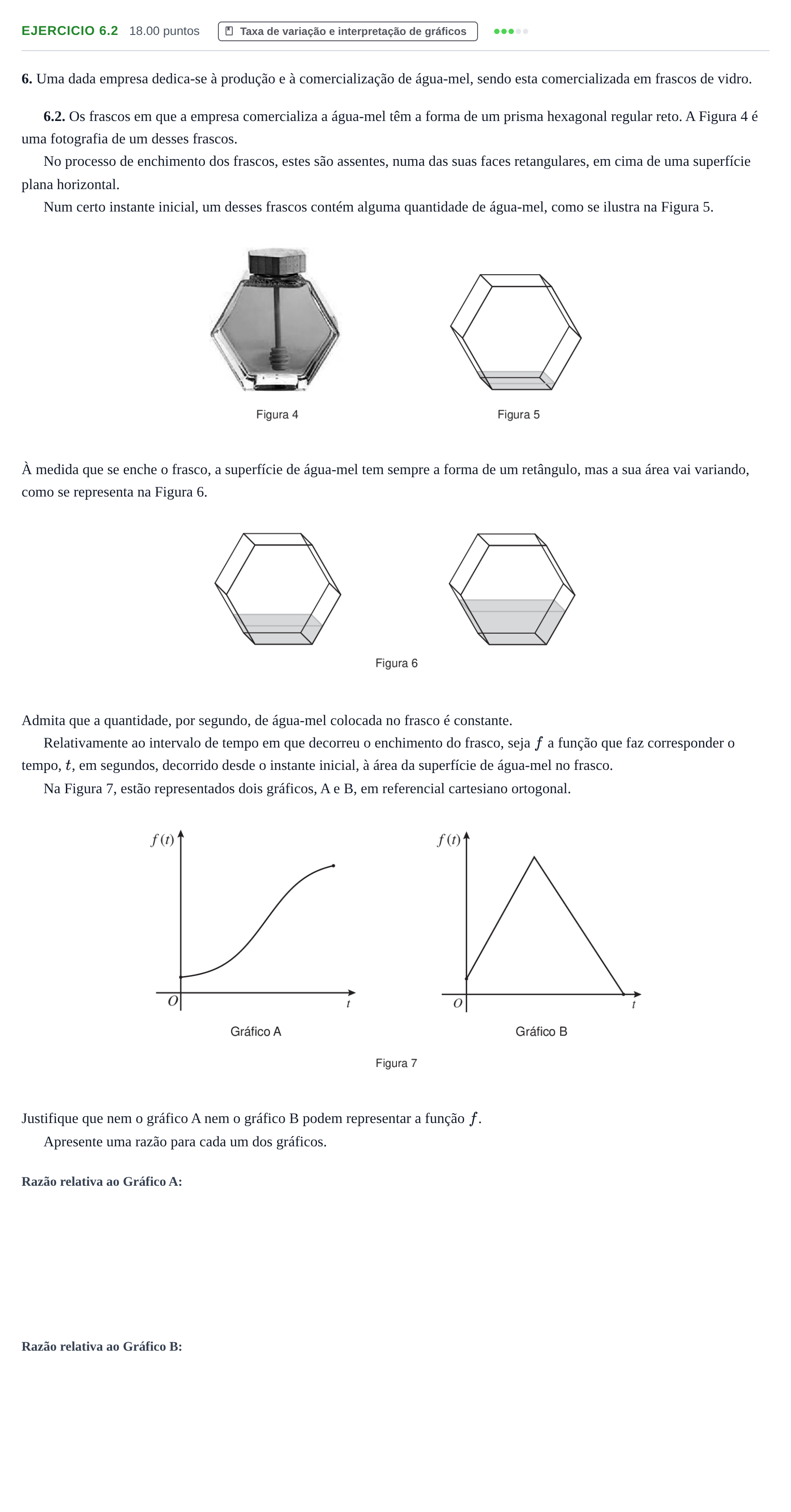 Enunciado: Exercício 6.2 · Exame Nacional Matemática B 1.ª fase 2024