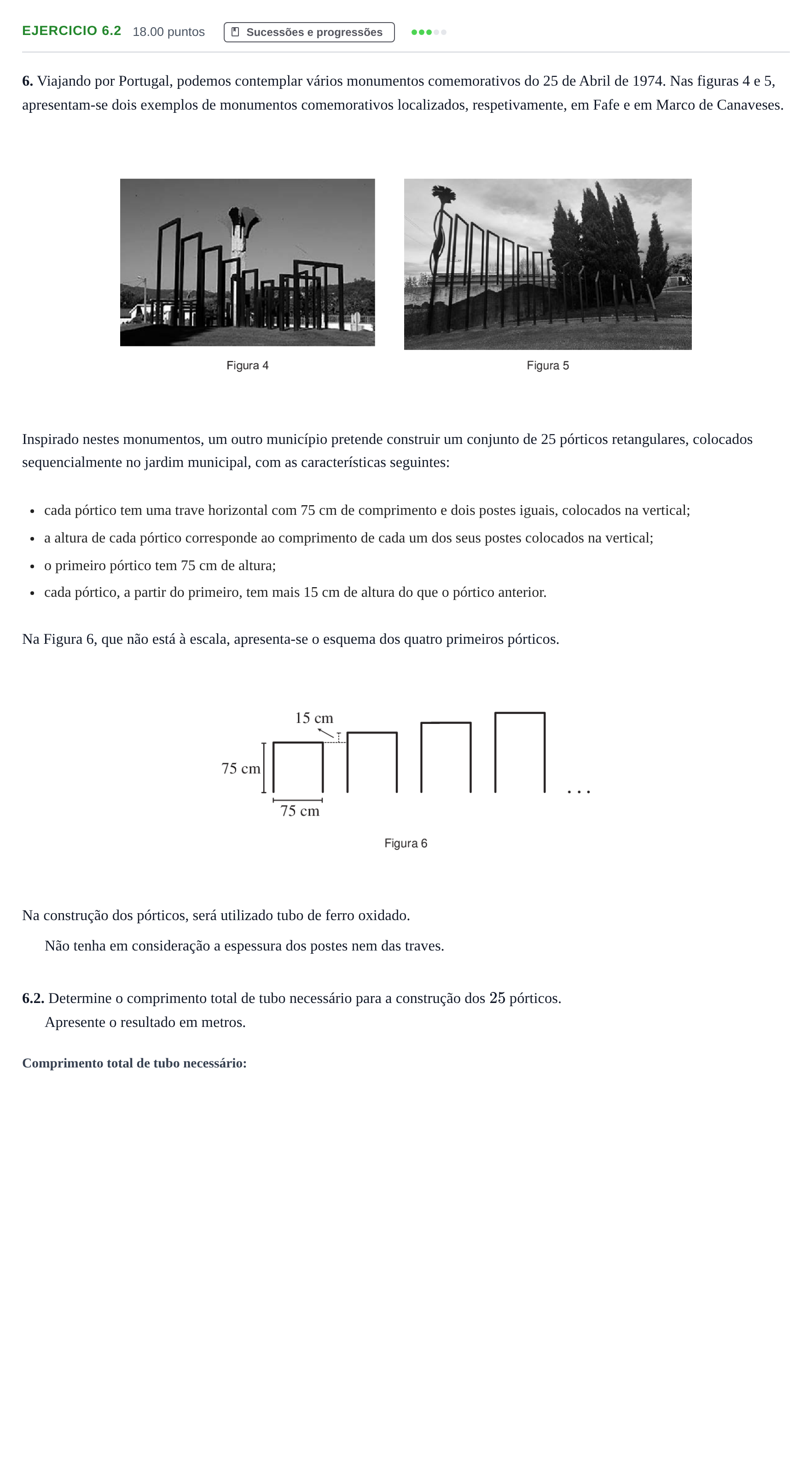 Enunciado: Exercício 6.2 · Exame Nacional Matemática B 2.ª fase 2024