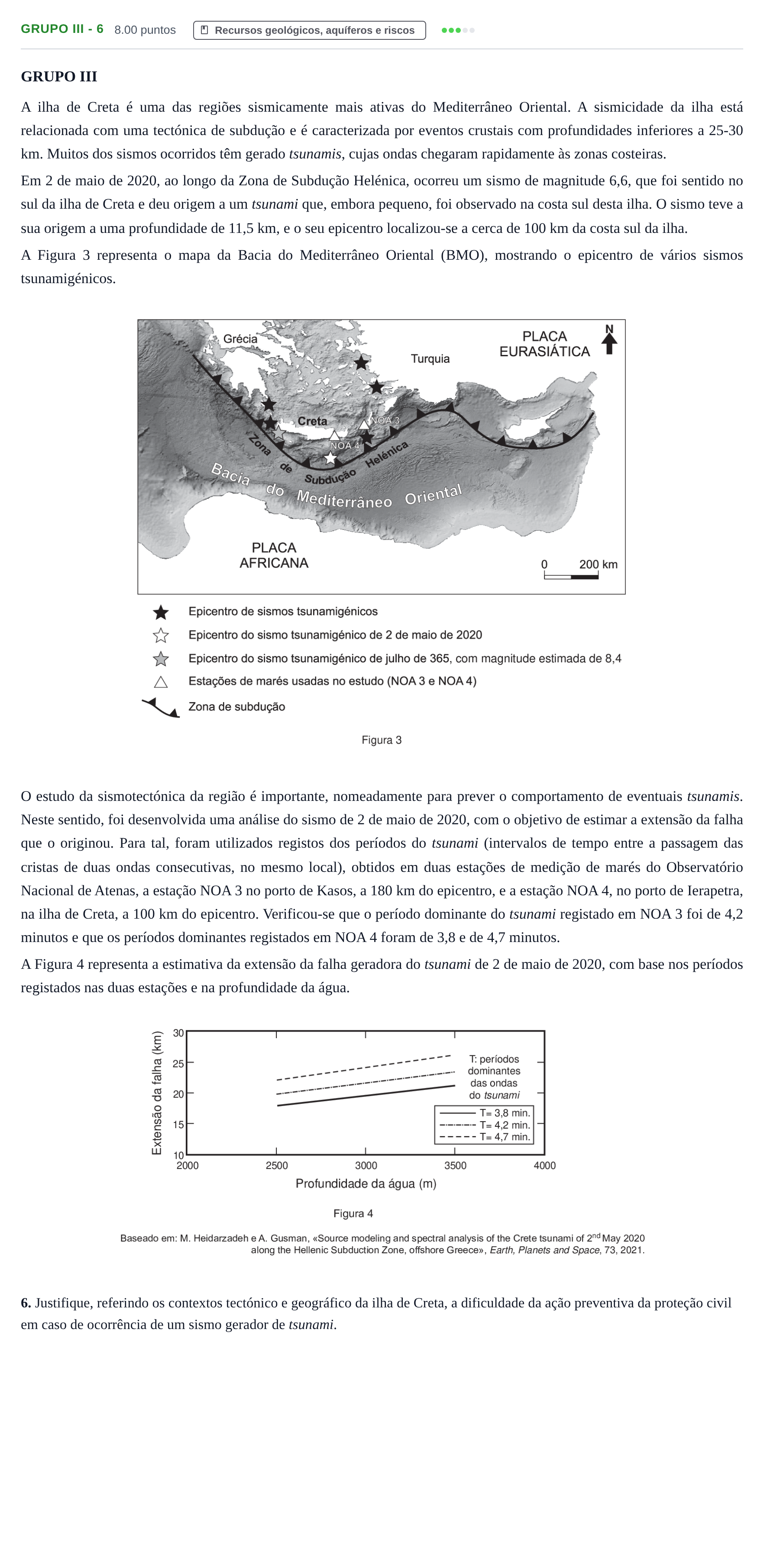 Enunciado: Grupo III - 6 · Exame Nacional Biologia e Geologia Época especial 2022