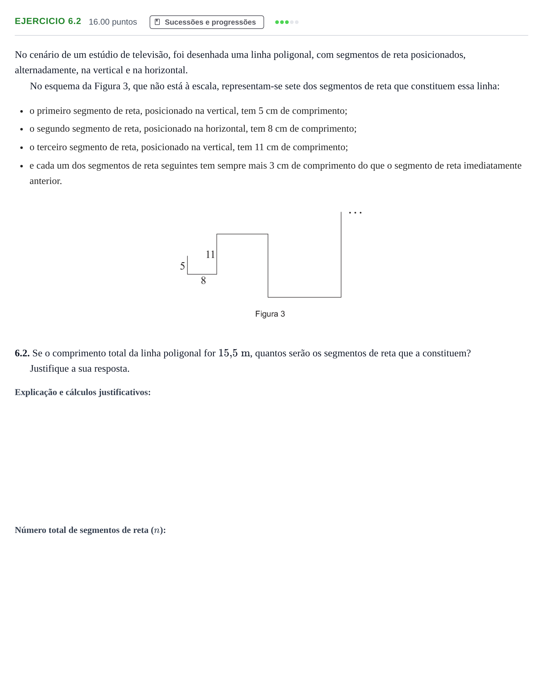 Enunciado: Exercício 6.2 · Exame Nacional Matemática B Época especial 2022