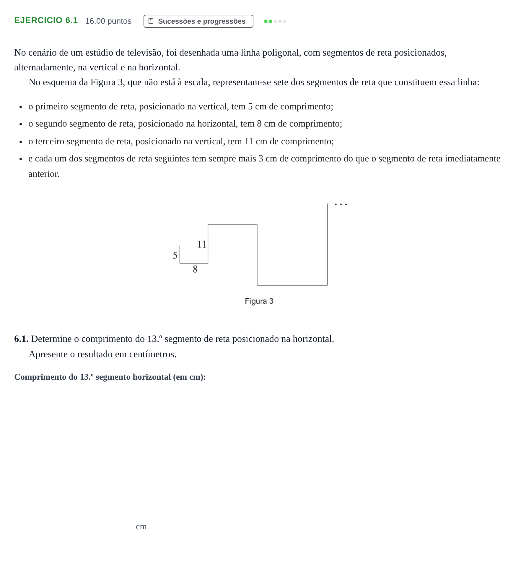 Enunciado: Exercício 6.1 · Exame Nacional Matemática B Época especial 2022