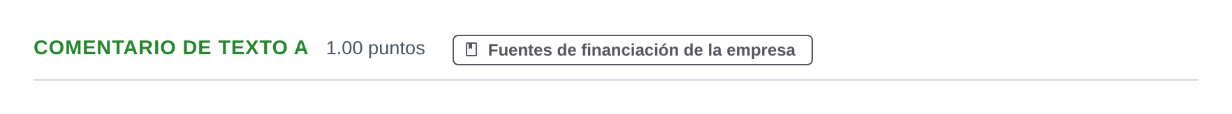 Enunciado: Ejercicio Comentario de Texto A · Empresa y Diseño de Modelos de Negocio PAU Castilla y León Ordinaria 2021