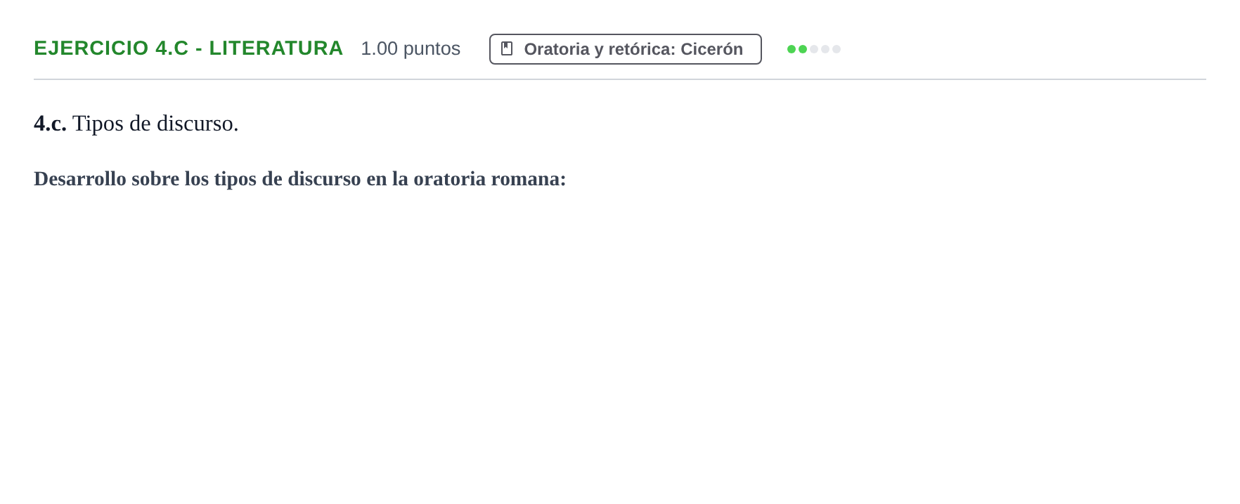 Enunciado: Ejercicio 4.c - Literatura · Latín II PAU Castilla y León Ordinaria 2021