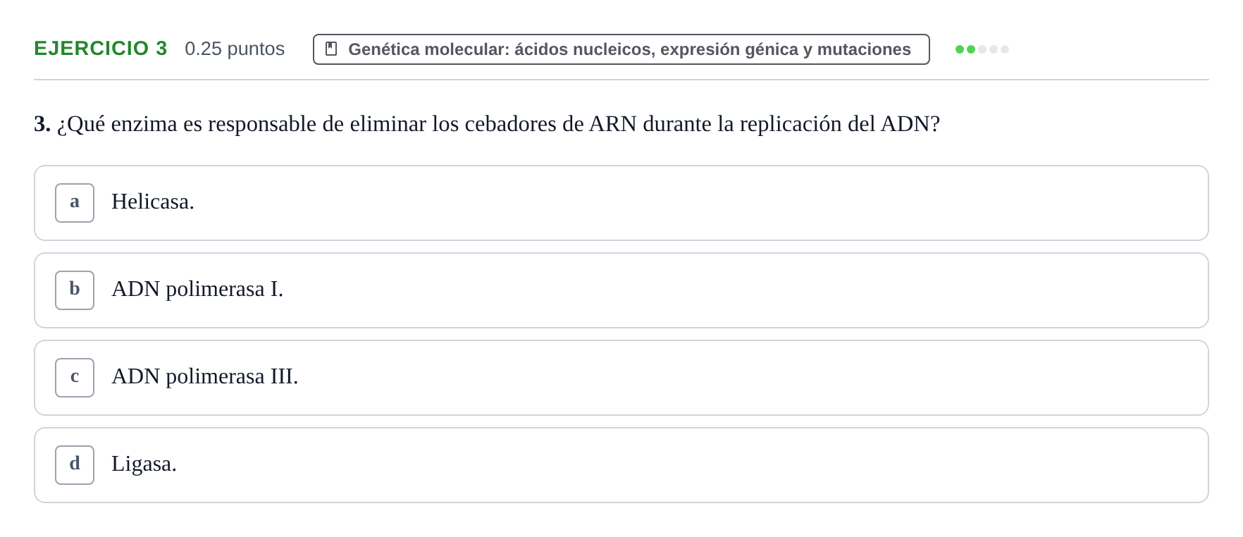 Enunciado: Problema 3 · Biología PAU Castilla-La Mancha Ordinaria 2025