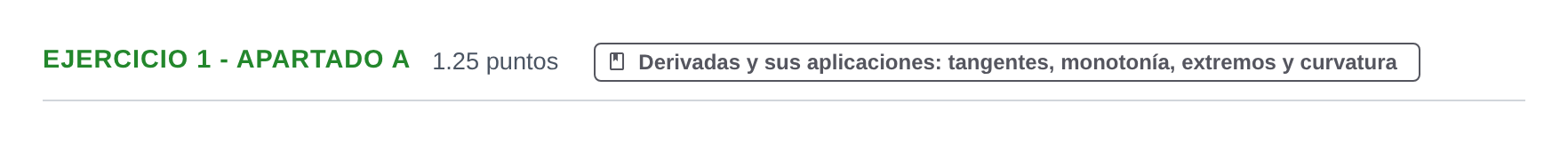 Enunciado: Ejercicio 1 - Apartado a · Matemáticas II PAU Castilla-La Mancha Ordinaria 2025