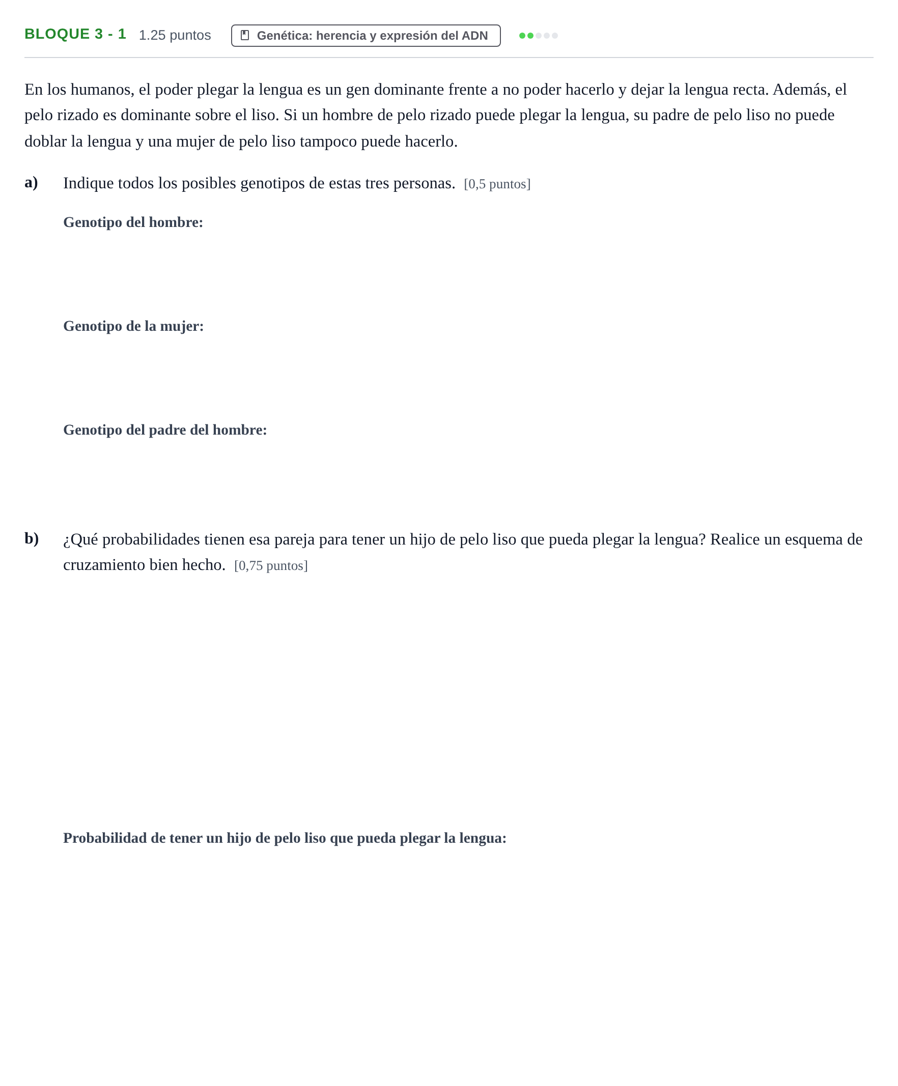 Enunciado: Bloque 3 - 1 · Ciencias Generales PAU Castilla-La Mancha Ordinaria 2025