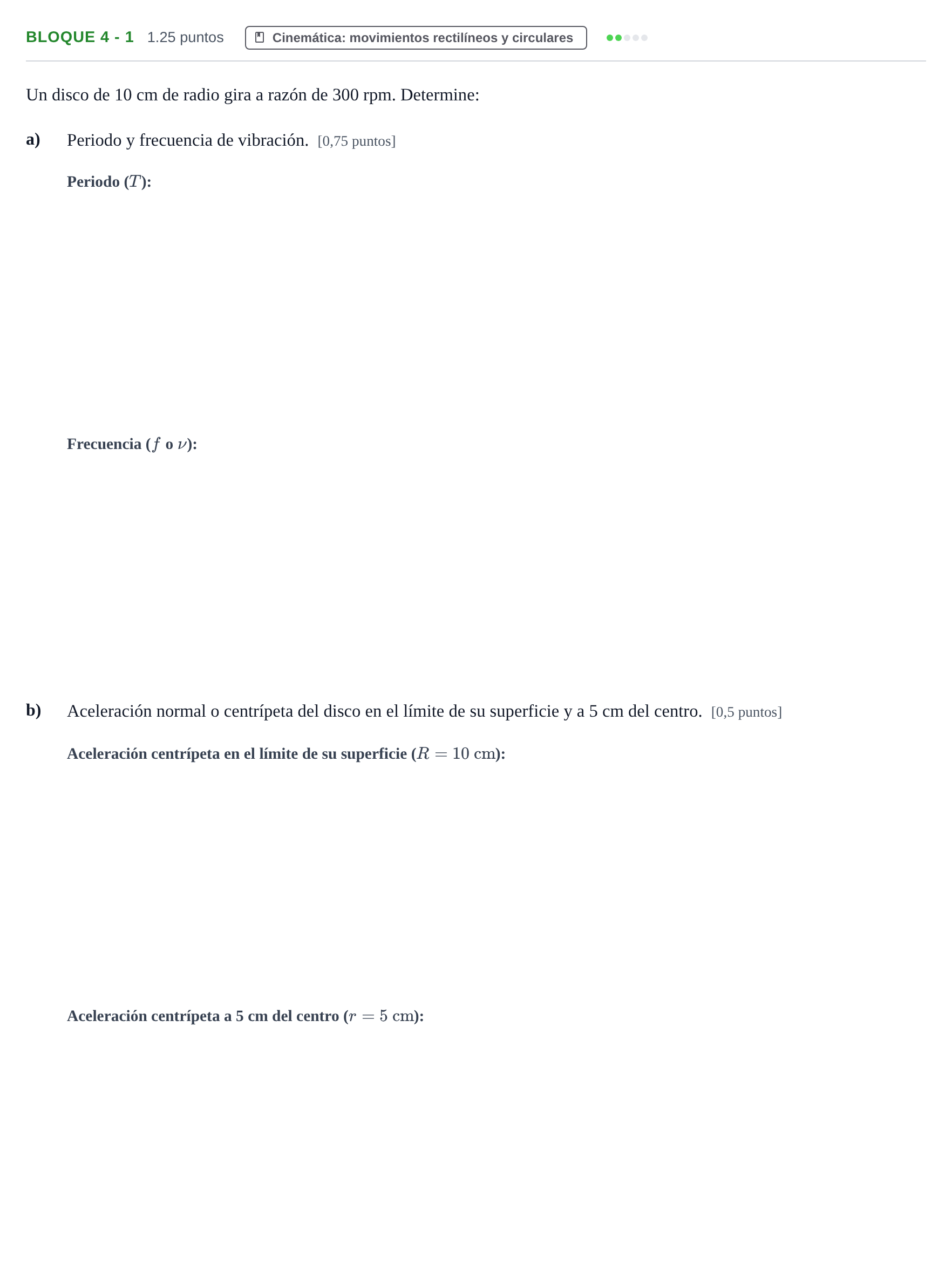 Enunciado: Bloque 4 - 1 · Ciencias Generales PAU Castilla-La Mancha Ordinaria 2025