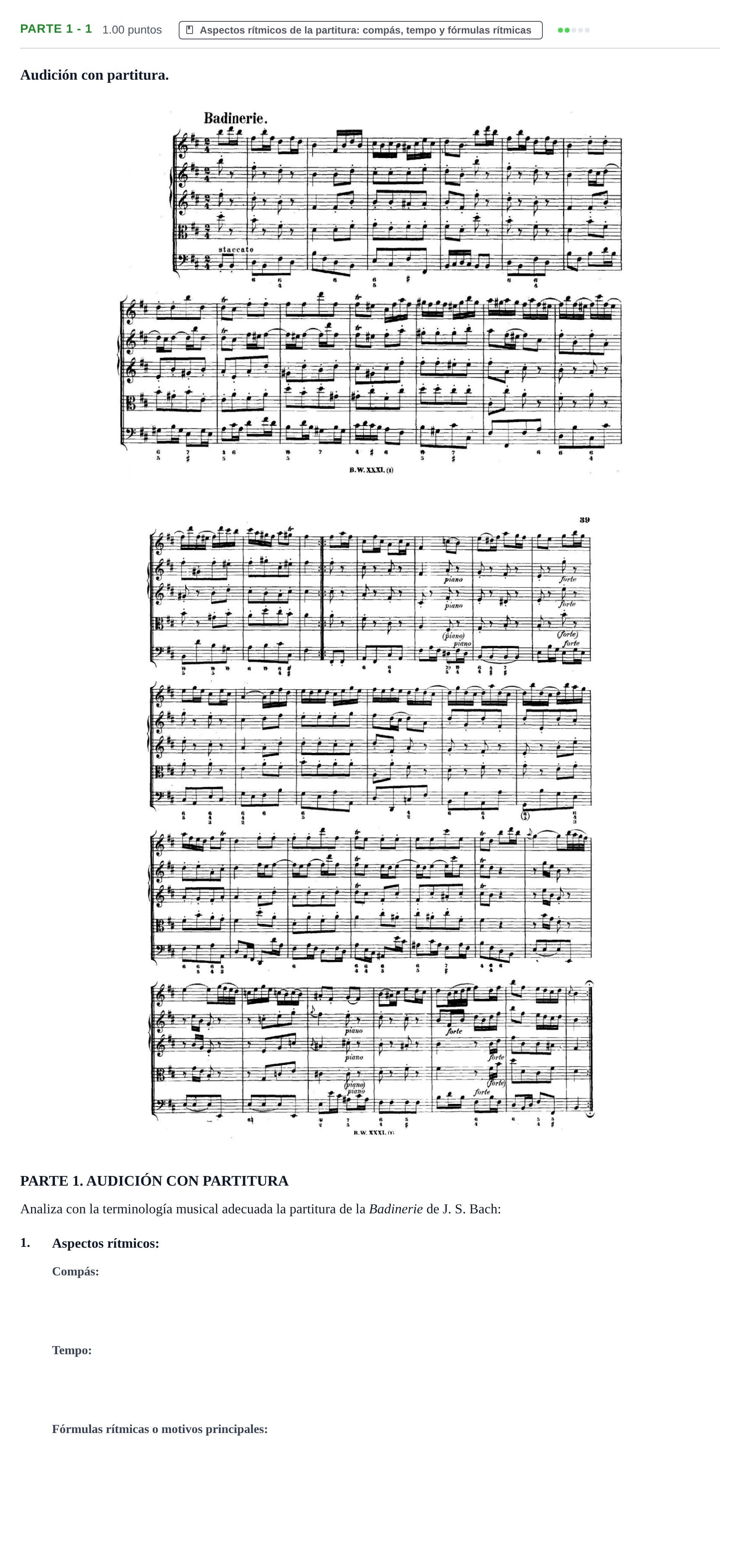 Enunciado: Ejercicio Parte 1 - 1 · Análisis Musical II PAU Castilla-La Mancha Ordinaria 2025