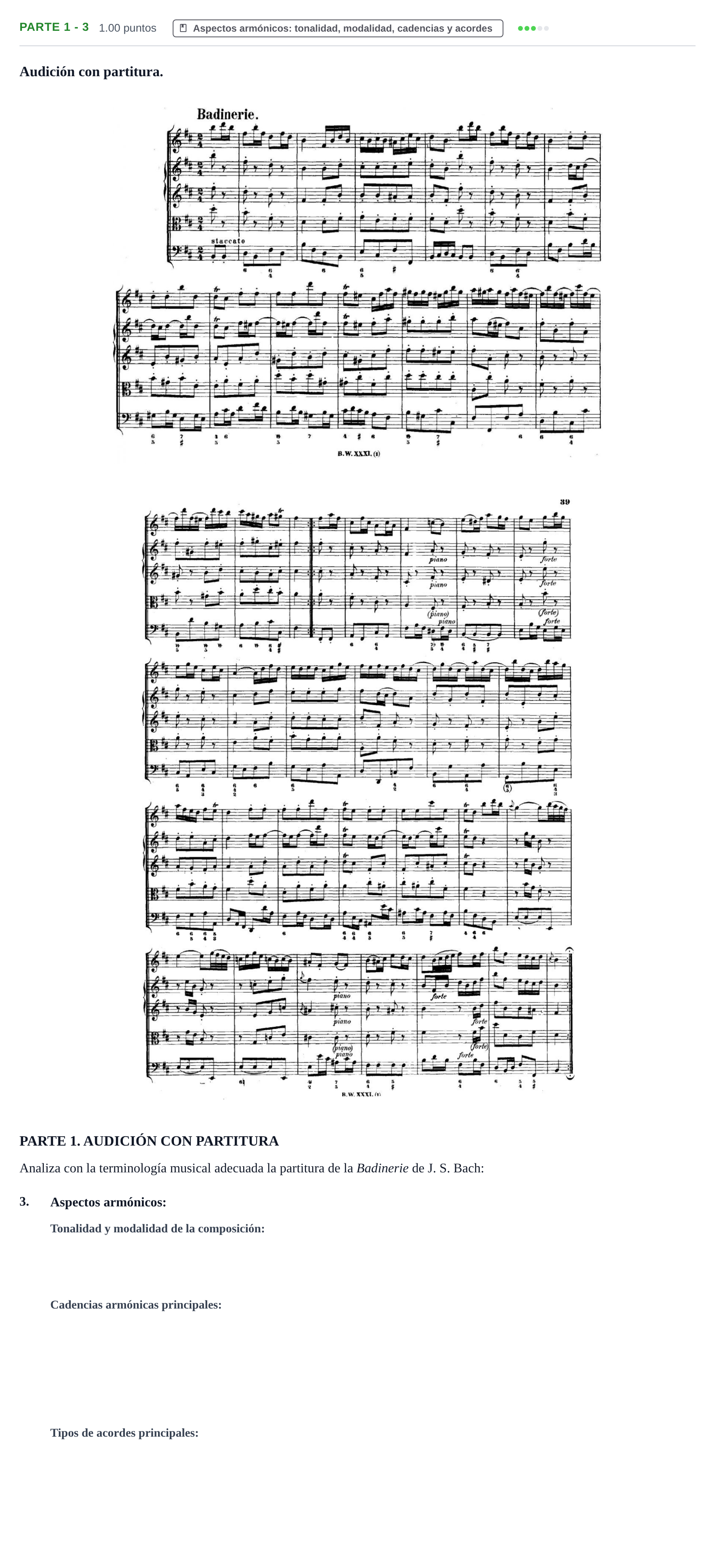 Enunciado: Ejercicio Parte 1 - 3 · Análisis Musical II PAU Castilla-La Mancha Ordinaria 2025