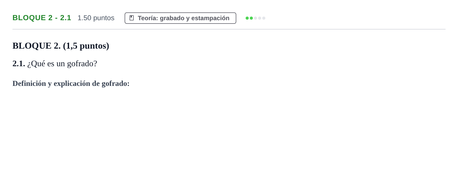 Enunciado: Bloque 2 - 2.1 · Técnicas de Expresión Gráfico-Plástica PAU Castilla-La Mancha Ordinaria 2025