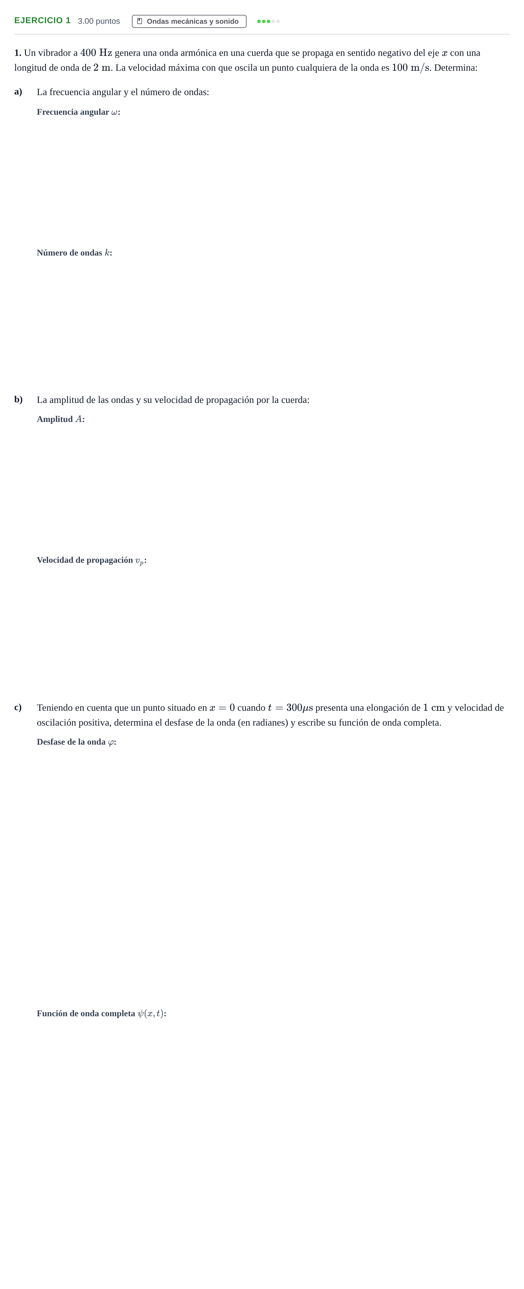 Enunciado: Problema 1 · Física PAU Castilla-La Mancha Extraordinaria 2024