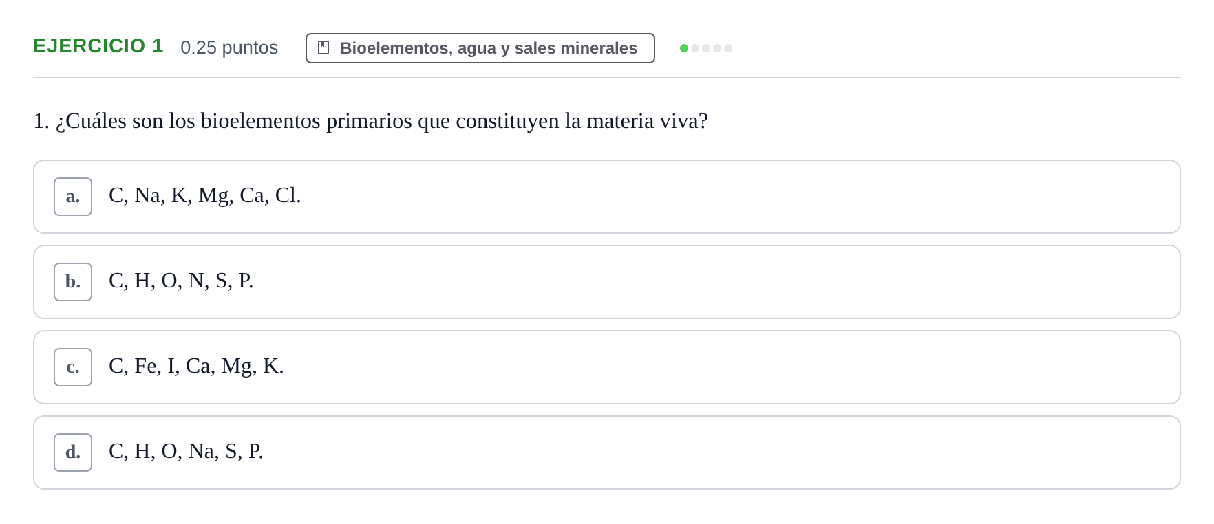 Enunciado: Problema 1 · Biología PAU Castilla-La Mancha Ordinaria 2024