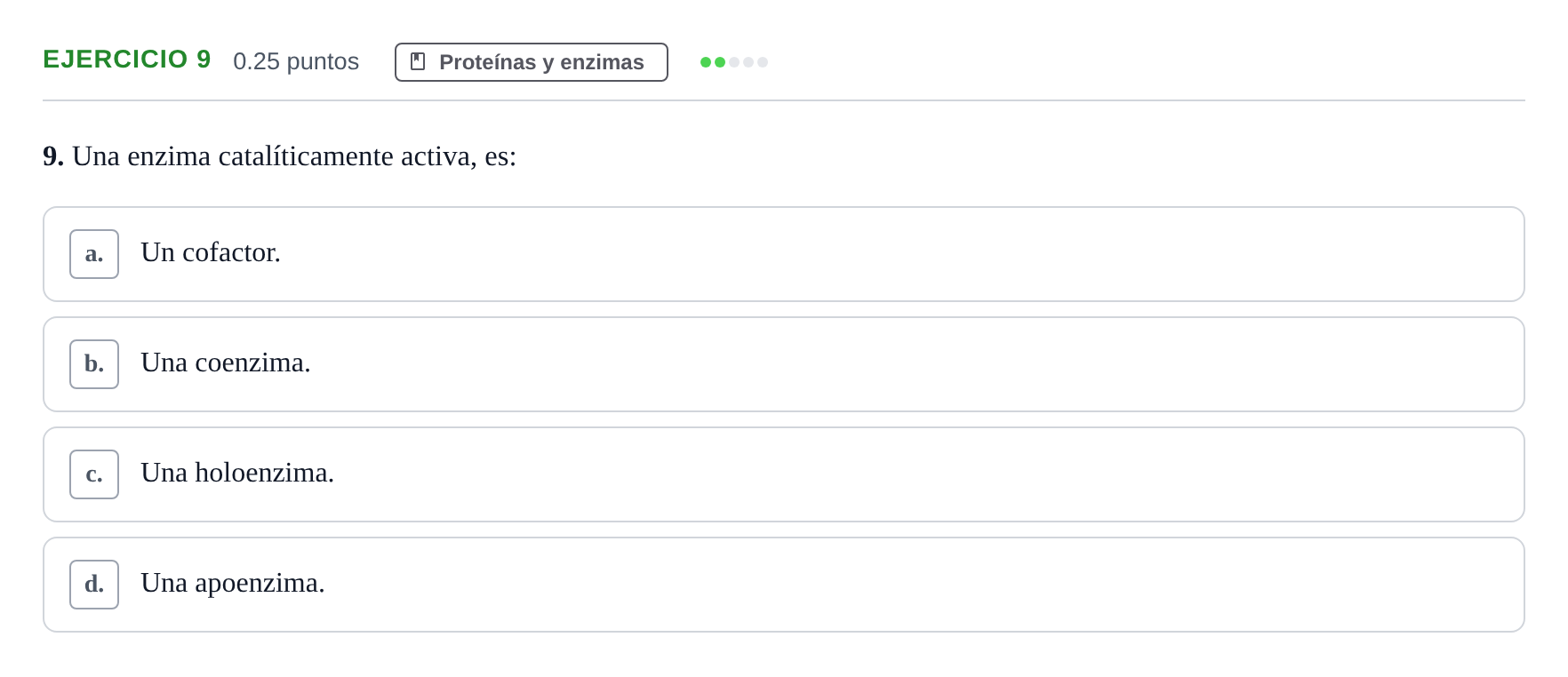 Enunciado: Problema 9 · Biología PAU Castilla-La Mancha Extraordinaria 2024