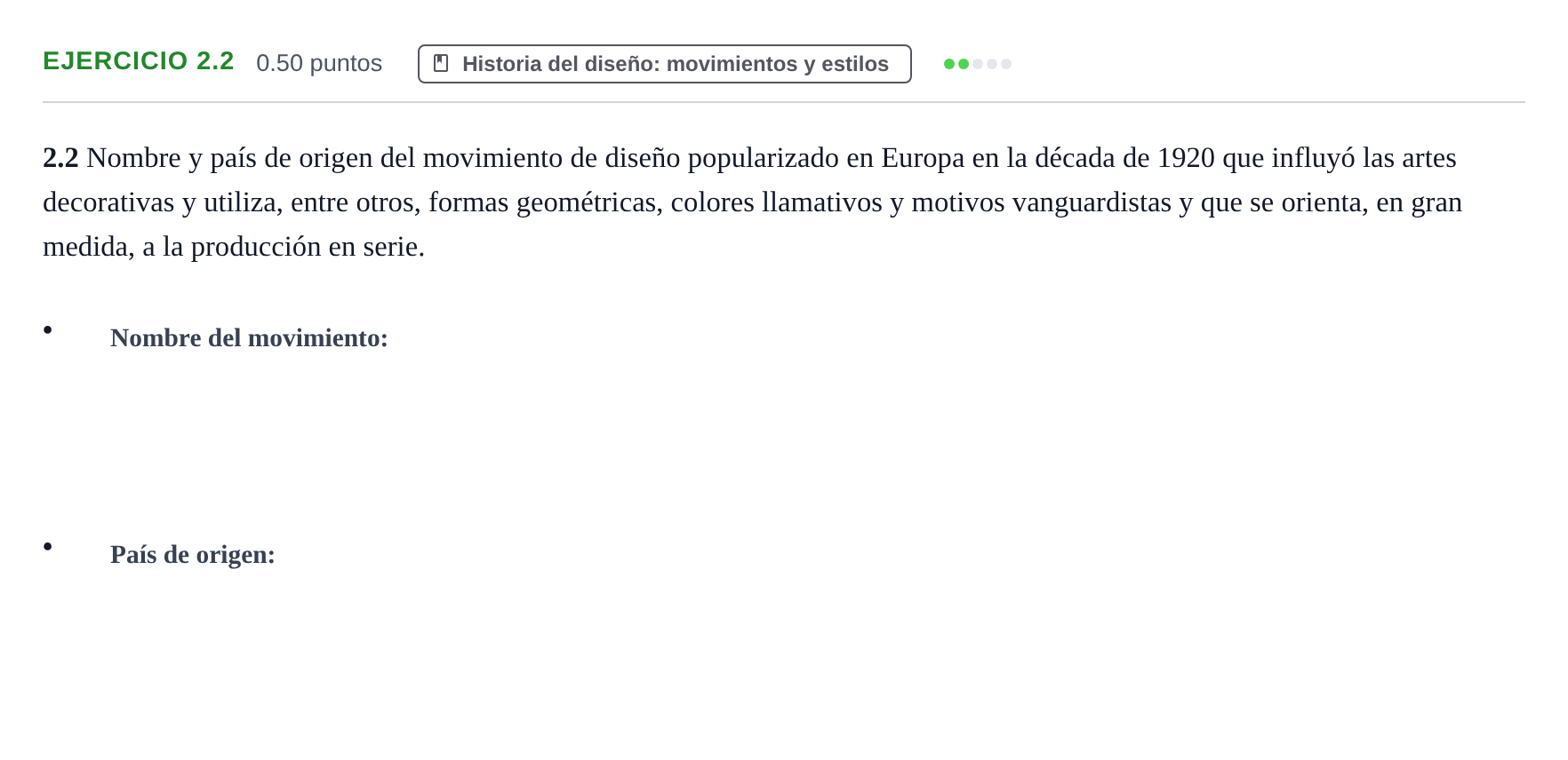 Enunciado: Ejercicio 2.2 · Diseño PAU Castilla-La Mancha Ordinaria 2024